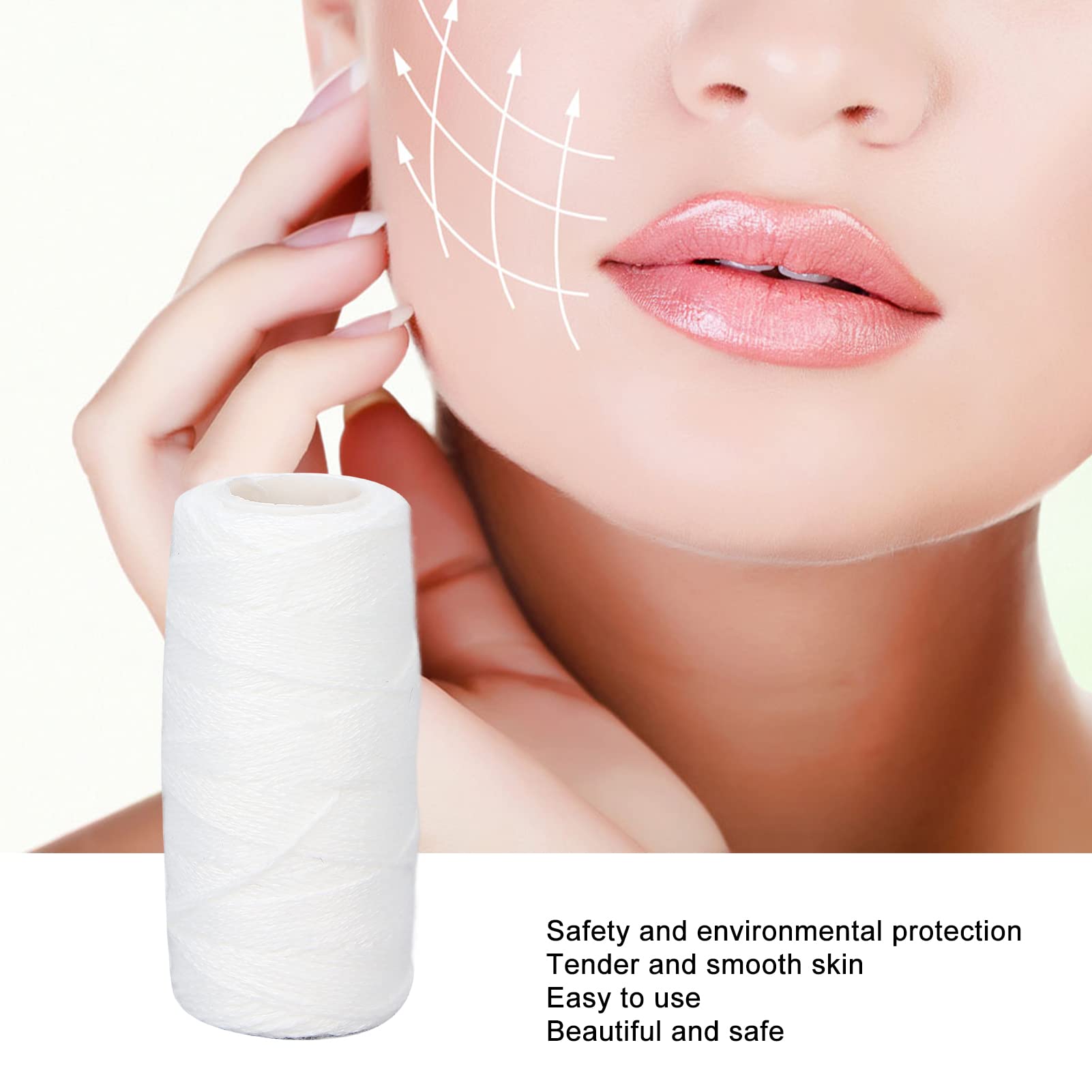 Electric Facial Hair Remover & Threading Hair Removal Tool - Painless Hair Shaver for Face, Arms, Legs & Bikini Line | Perfect for Home Use, Travel & Salon Professionals