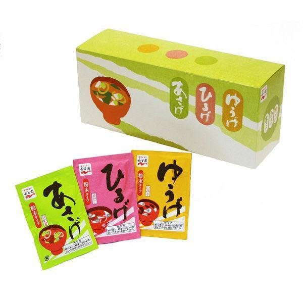 Nagatanien Assorted Instant Miso Soup - 3 Flavor Variety Pack (30 Servings) | Quick & Easy Japanese Breakfast, Lunch or Dinner | Vegan & Gluten-Free Options