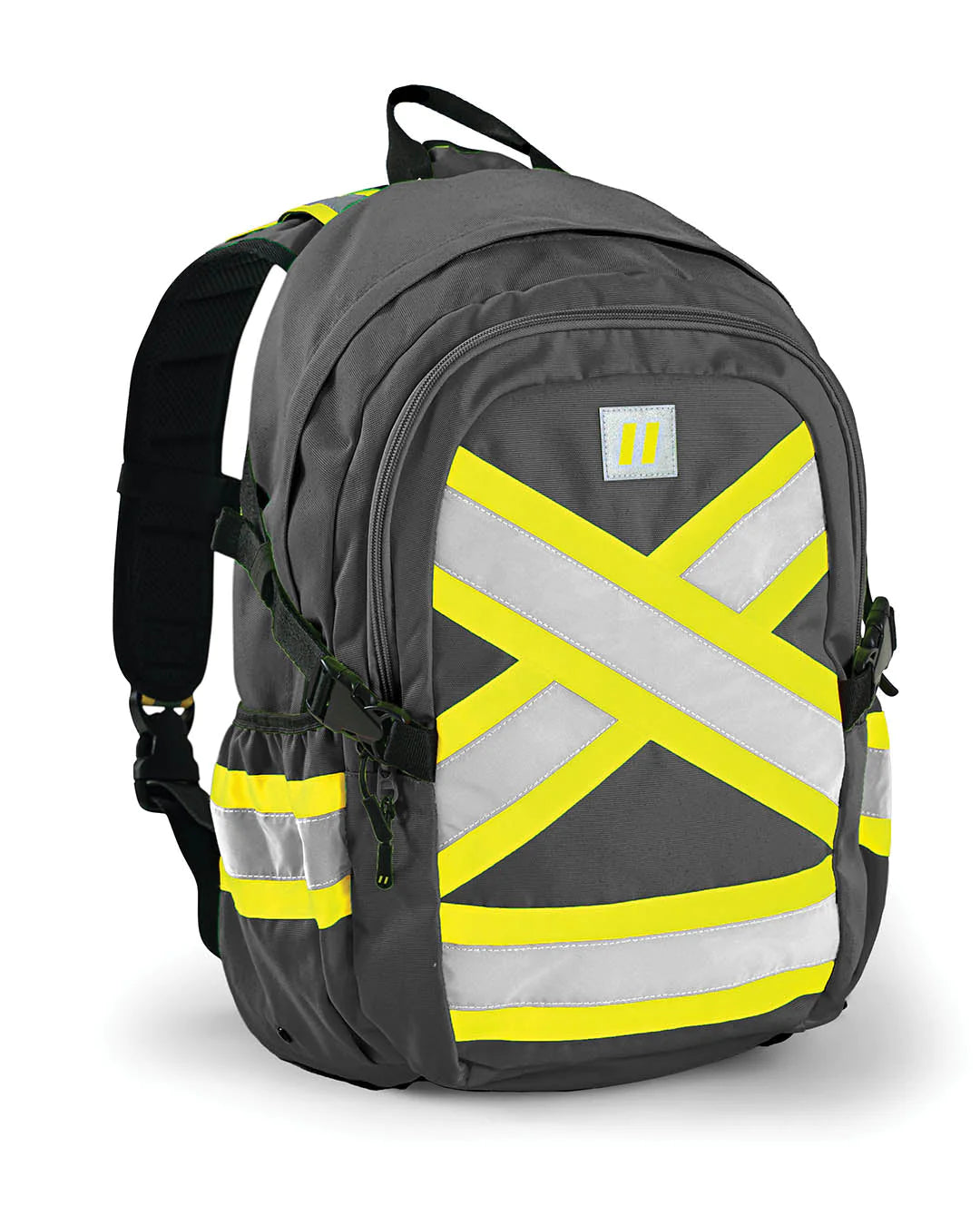 FORCEFIELD Signal 32L High Visibility Safety Backpack - Waterproof Work Backpack with Reflective Strips for Construction, Cycling & Outdoor Activities