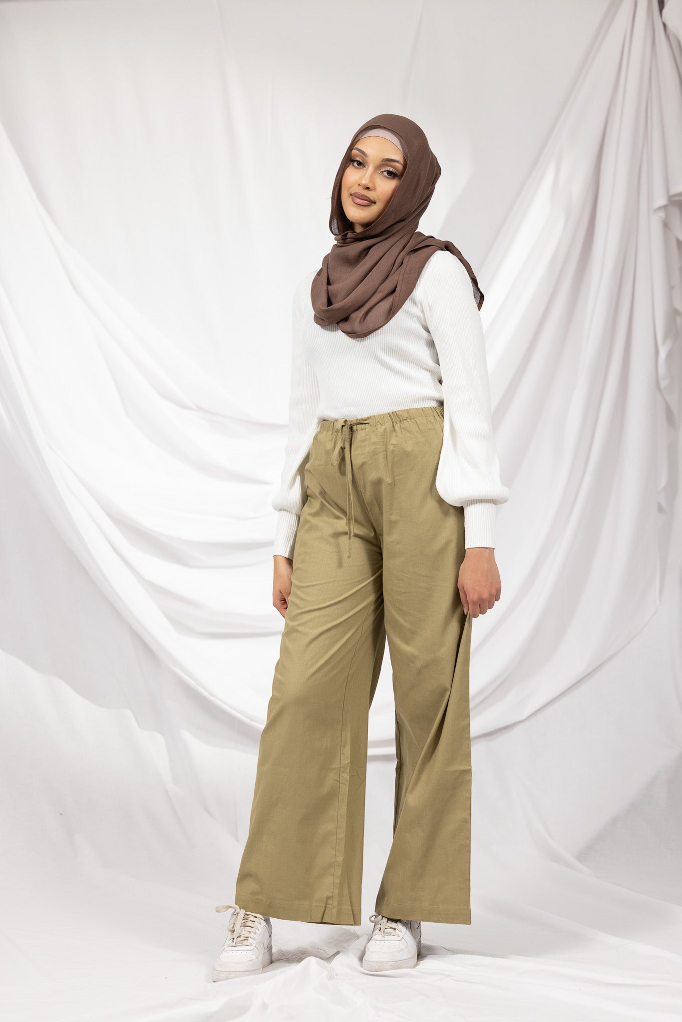 Breathable Linen Drawstring Pants for Women & Men - Comfortable Casual Lounge Pants for Home, Yoga, and Summer Travel