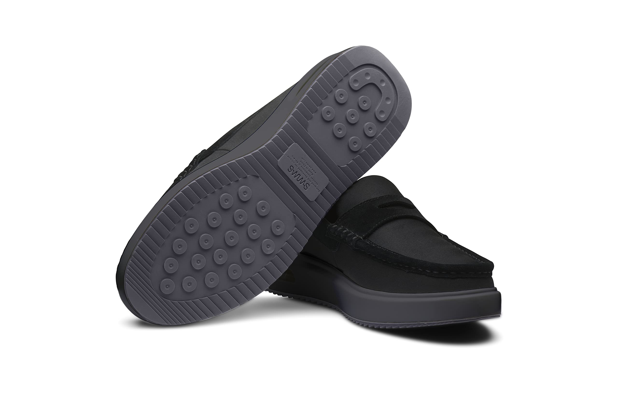 SWIMS Men's Breeze Penny Hybrid Loafers - Casual Slip-On Boat Shoes for Men | Comfortable & Stylish Loafers for Summer, Beach, Office & Travel