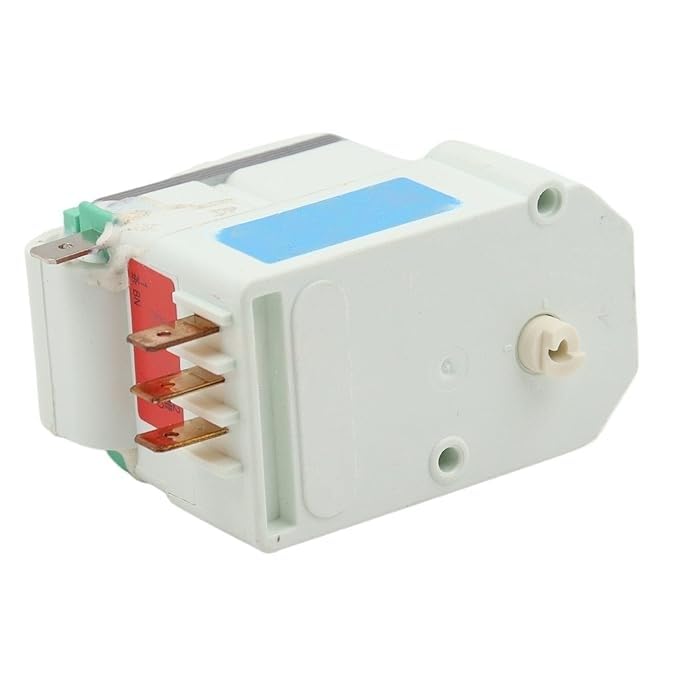 Hoxyn 3+1 Pin Defrost Timer Compatible with LG Double Door Refrigerator - Replacement Part for Efficient Cooling | Perfect for Home Kitchen Appliances & Freezer Maintenance