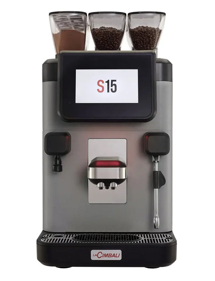 La Cimbali S15 Super Automatic Commercial Espresso Machine - Professional Coffee Maker for Cafes & Restaurants - Perfect for High-Volume Brewing & Latte Art