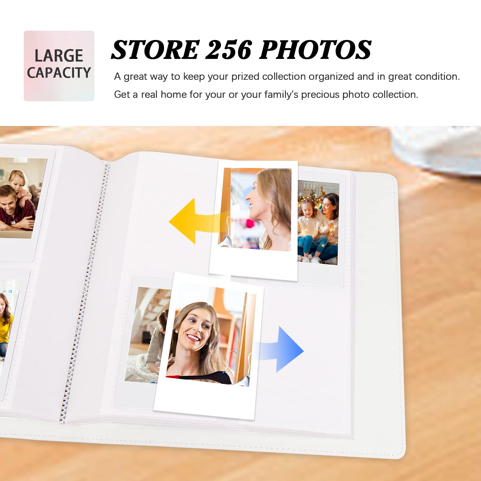 Fujifilm Instax Mini Photo Album - Holds 256 Polaroid 2x3