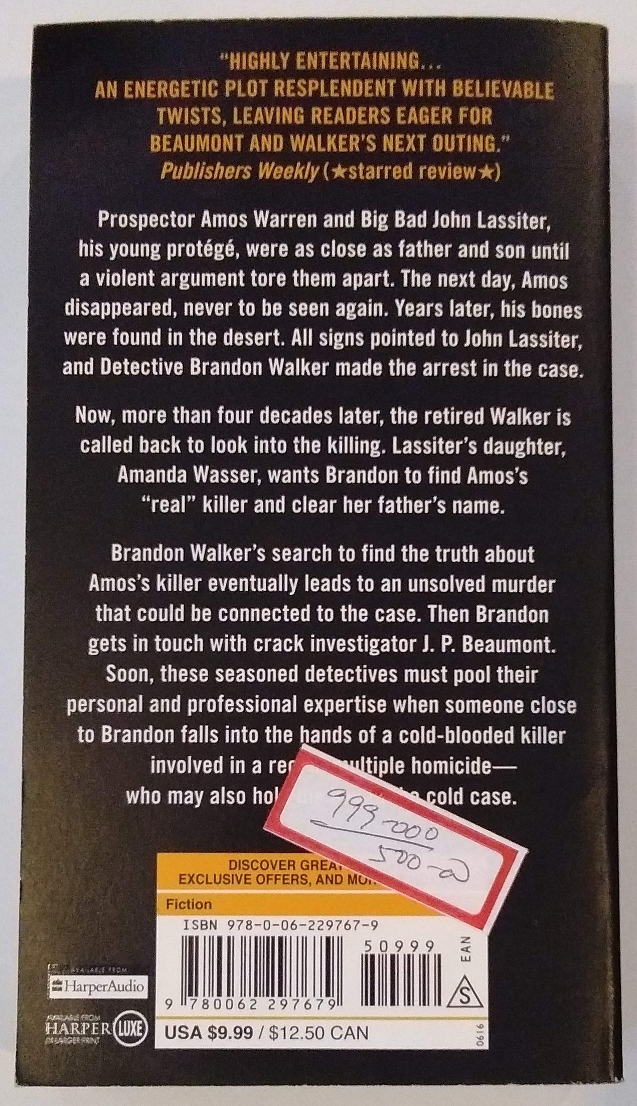 Dance of the Bones: A J.P. Beaumont & Brandon Walker Mystery Novel - Perfect for Crime Fiction Fans & Book Club Discussions