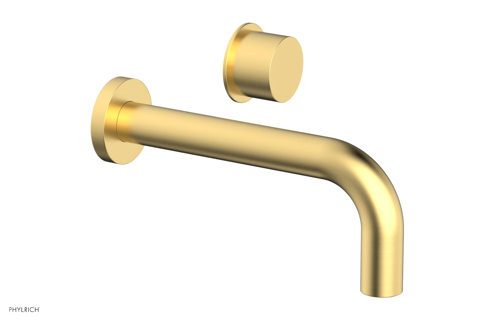 Basic II Single Handle Wall Lavatory Faucet Set - Smooth Handle 230 16 - Perfect for Bathroom Sink, Powder Room & Guest Bath Installation