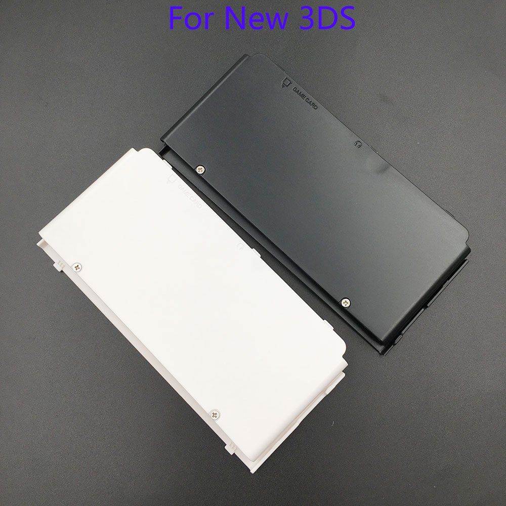 New 3DS XL Faceplate Cover - Upper & Back Shell Case Replacement (Black) | Compatible with Nintendo 3DS XL Gaming Console | Perfect for Protection & Customization