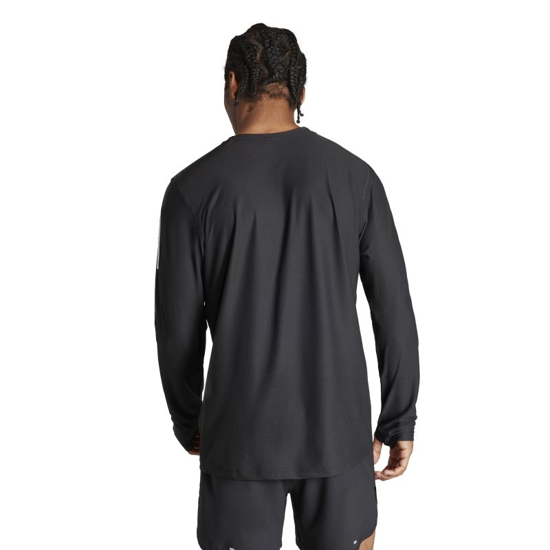Adidas Men's Own The Run Long Sleeve Running Shirt - Moisture Wicking Workout Top for Jogging, Gym & Outdoor Training