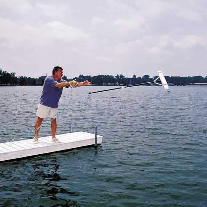 Scott Lake Rake - Premium Algae & Weed Removal Tool for Ponds, Lakeshores - Heavy Duty Raking & Cleaning for Waterfront Maintenance - Perfect for Dock Owners, Fishermen & Waterfront Property Care