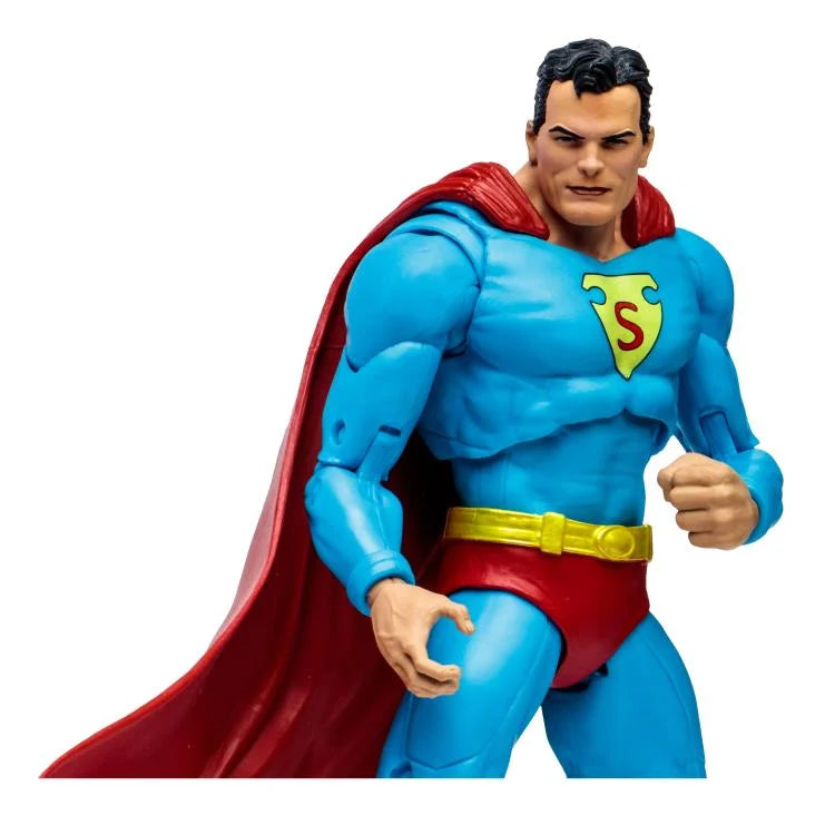 DC Multiverse Collector Edition Action Comics Superman Figure - Premium Collectible for Fans & Display - Perfect for Home Decor, Office Display, and Comic Book Collections