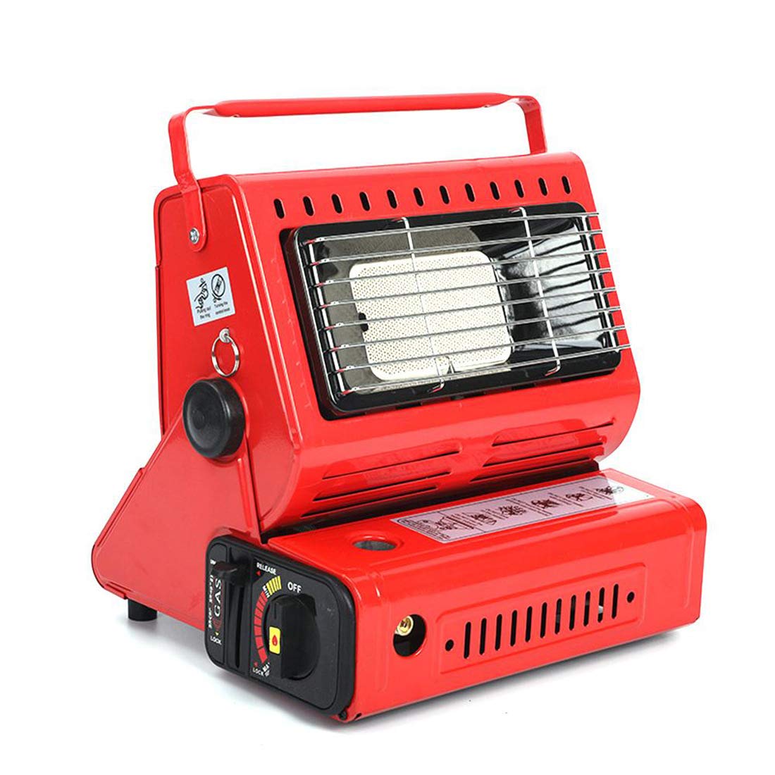Portable Outdoor Butane Gas Heater - Dual-Purpose Camping & Emergency Tent Heater, 2-in-1 Space Heater for Hiking, Travel & Picnics | Perfect for Cold Weather Camping, Backyard Gatherings & Power Outages