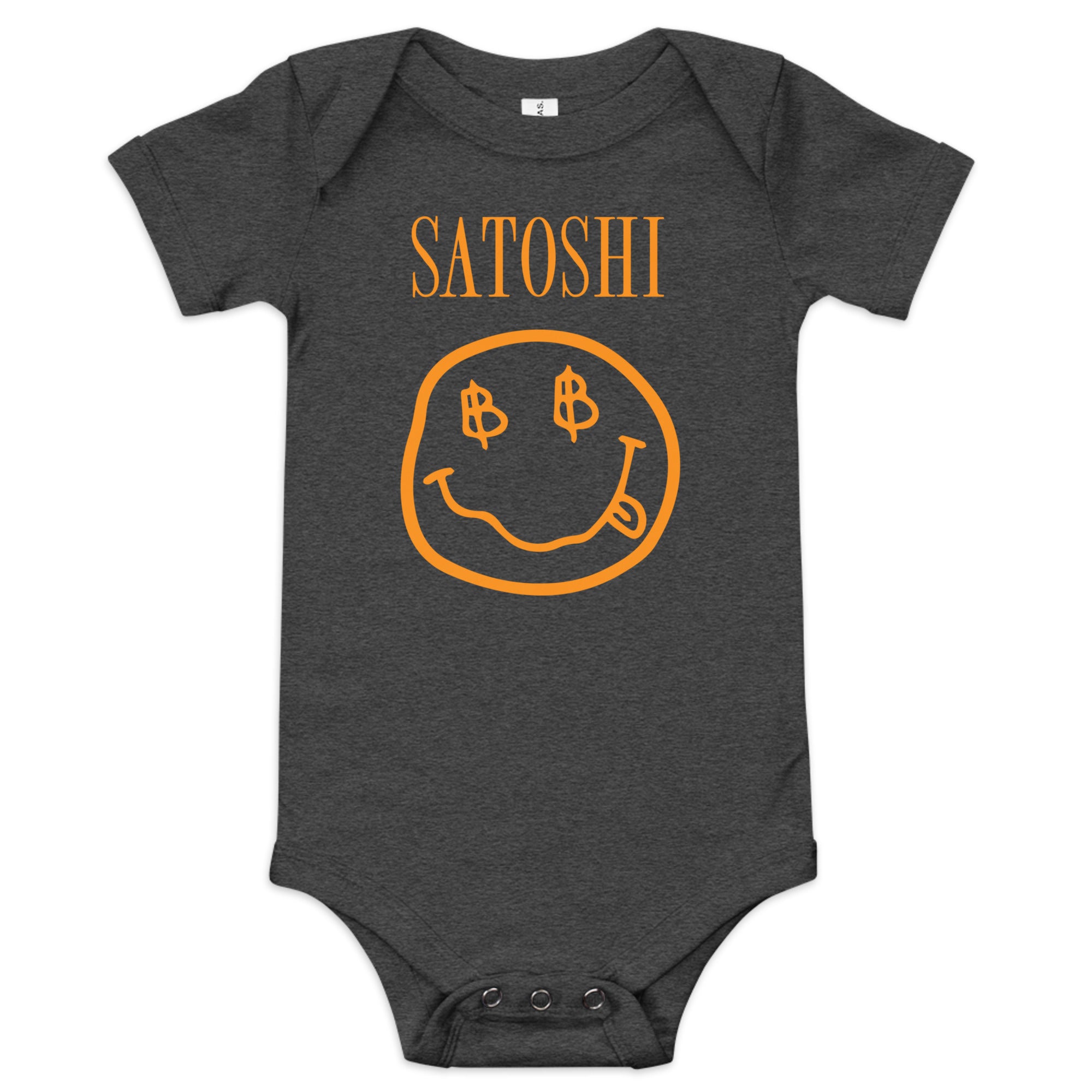 Bitcoin Baby Onesie - Cute Crypto Bodysuit for Newborns & Infants - Perfect for Bitcoin Enthusiasts & Tech-Savvy Parents