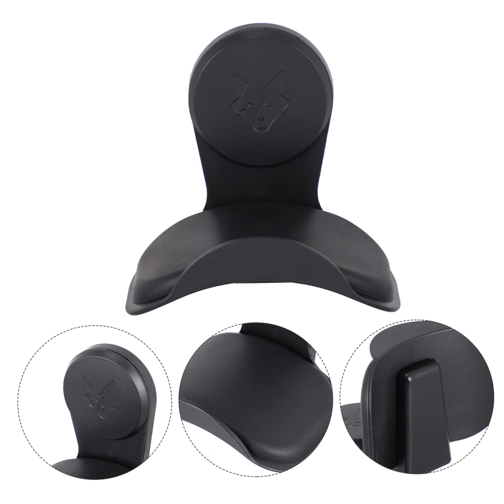 DOITOOL 3 Pack Universal Headphone Stand Hanger - Wall Mountable Headset Hook Holder for Gaming, Office & Home Organization - Space Saving Headphone Storage Solution