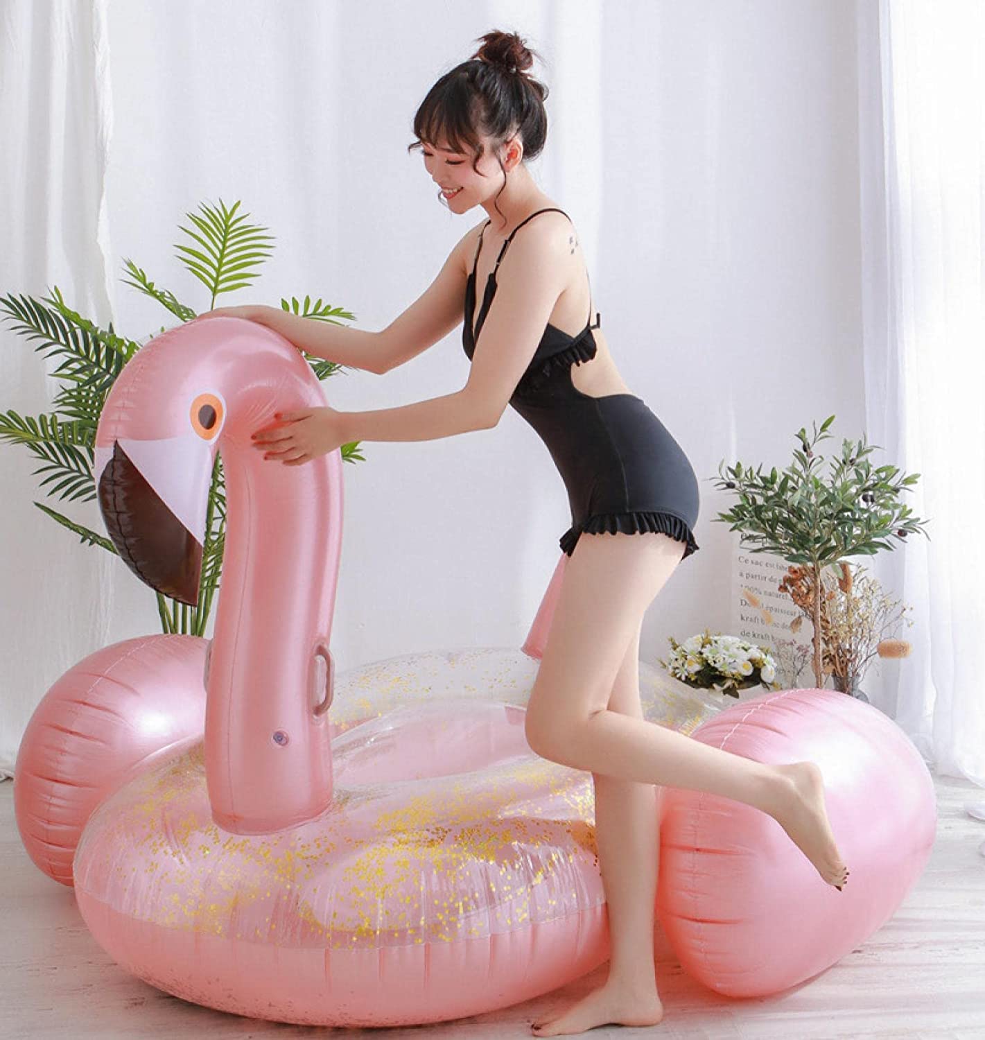 **Heavy Duty Inflatable Pool Floats for Adults & Kids - Durable Donut Tube Floats, Pool Toys & Party Decorations - Perfect for Beach, Backyard, and Outdoor Swimming Pools**