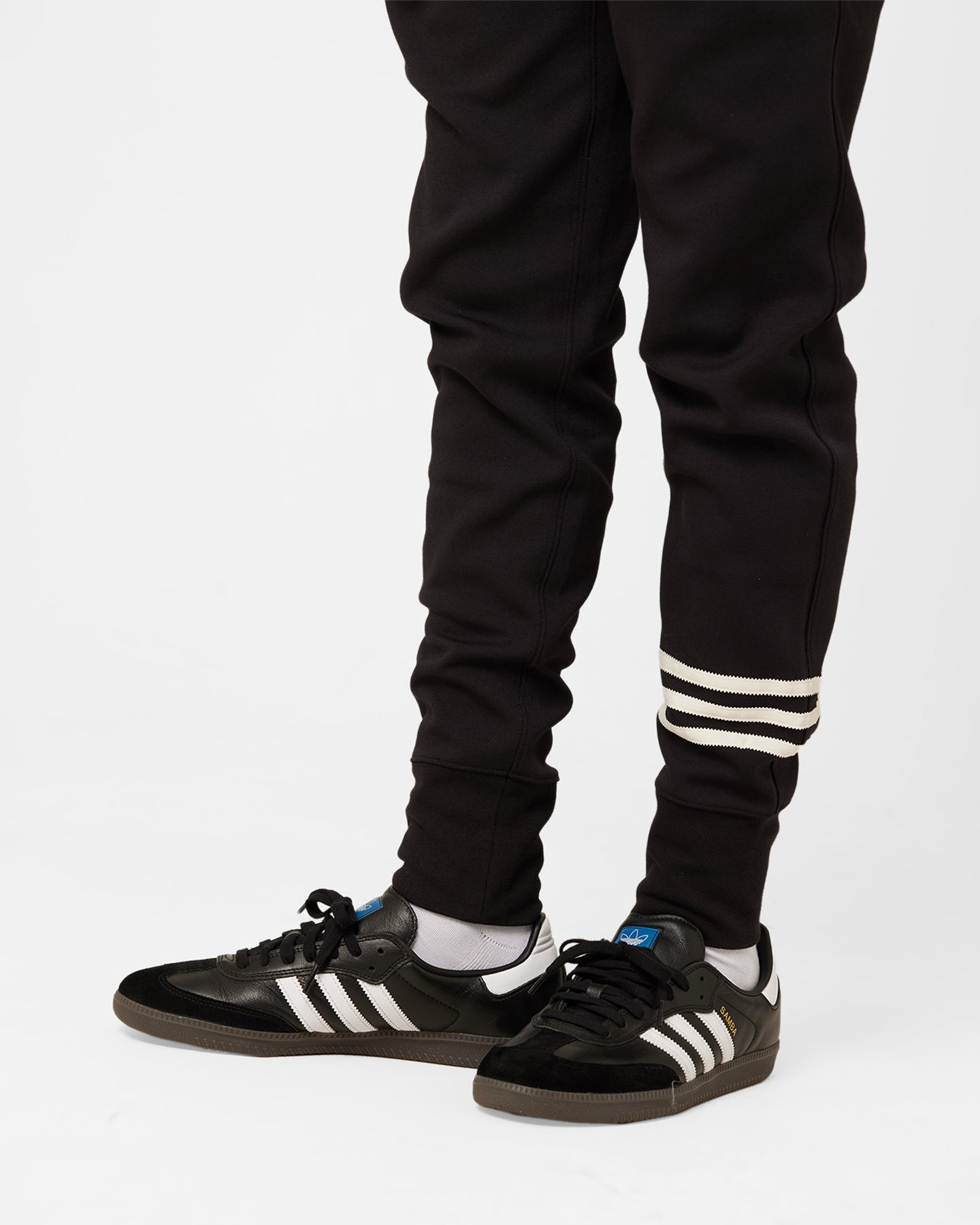 Adidas Adicolor Neuclassics Sweatpants for Men - Black Athletic Joggers with Comfort Fit for Running, Gym & Casual Wear