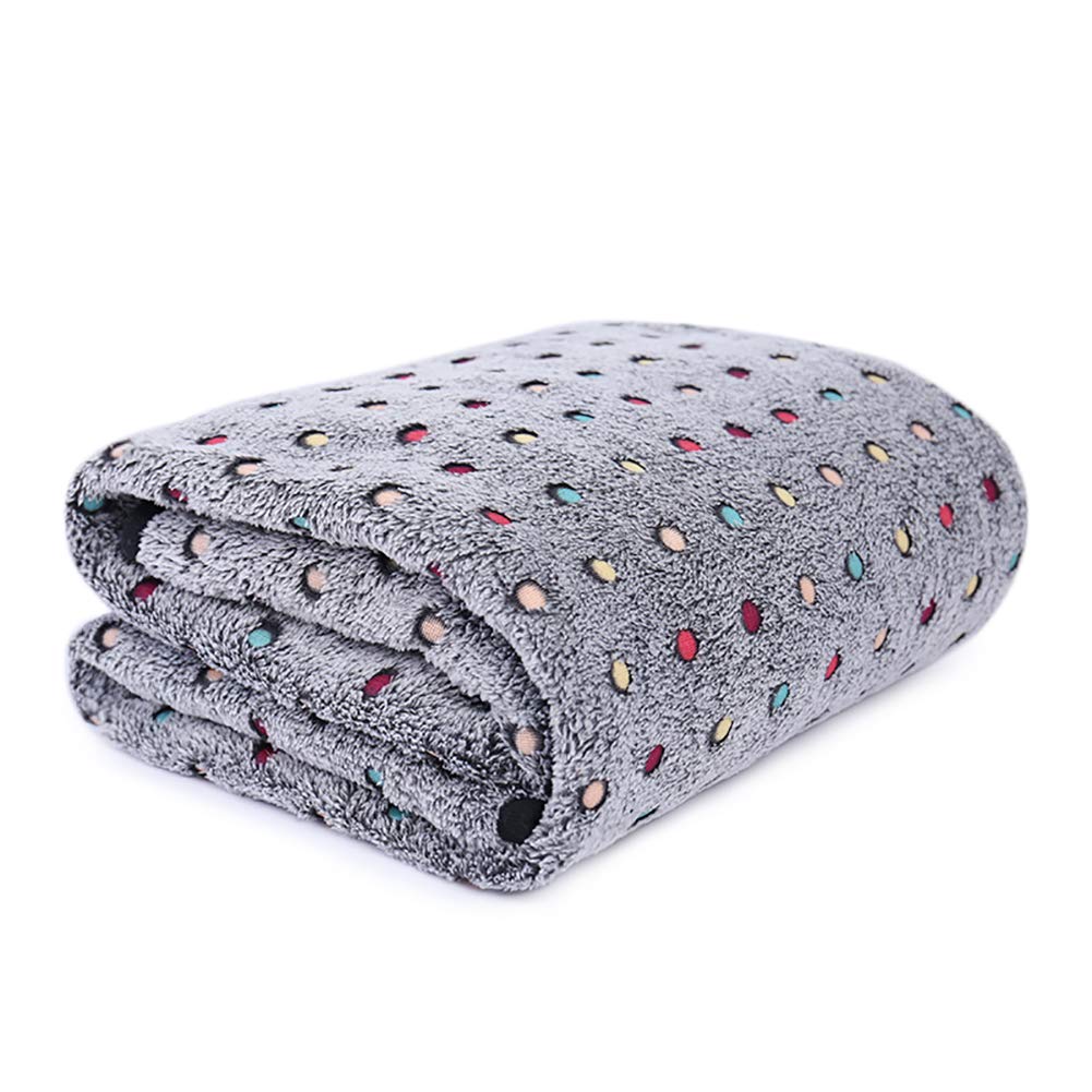 Premium Soft Fleece Pet Blanket for Dogs & Cats - Washable, Gray X-Large - Cozy Couch Blanket for Pets & Home Decor   Use Cases: Perfect for snuggling on the couch, car rides, pet beds, or as a stylish home accent.