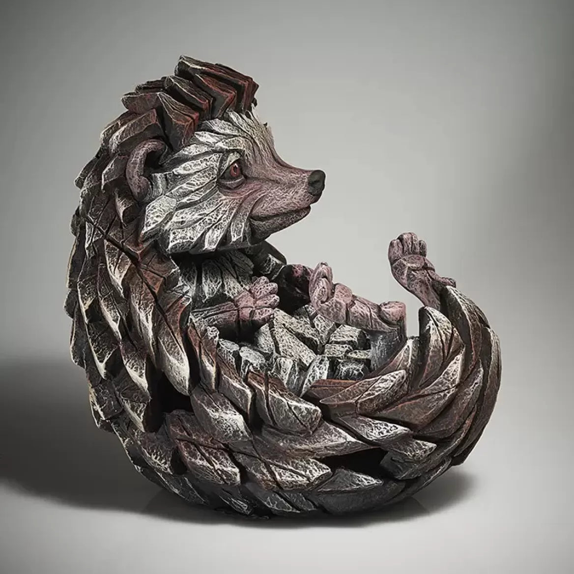 Edge Sculpture Hedgehog - Modern Home Decor for Living Room, Office & Gifts | Unique Geometric Animal Art Piece for Wall Display