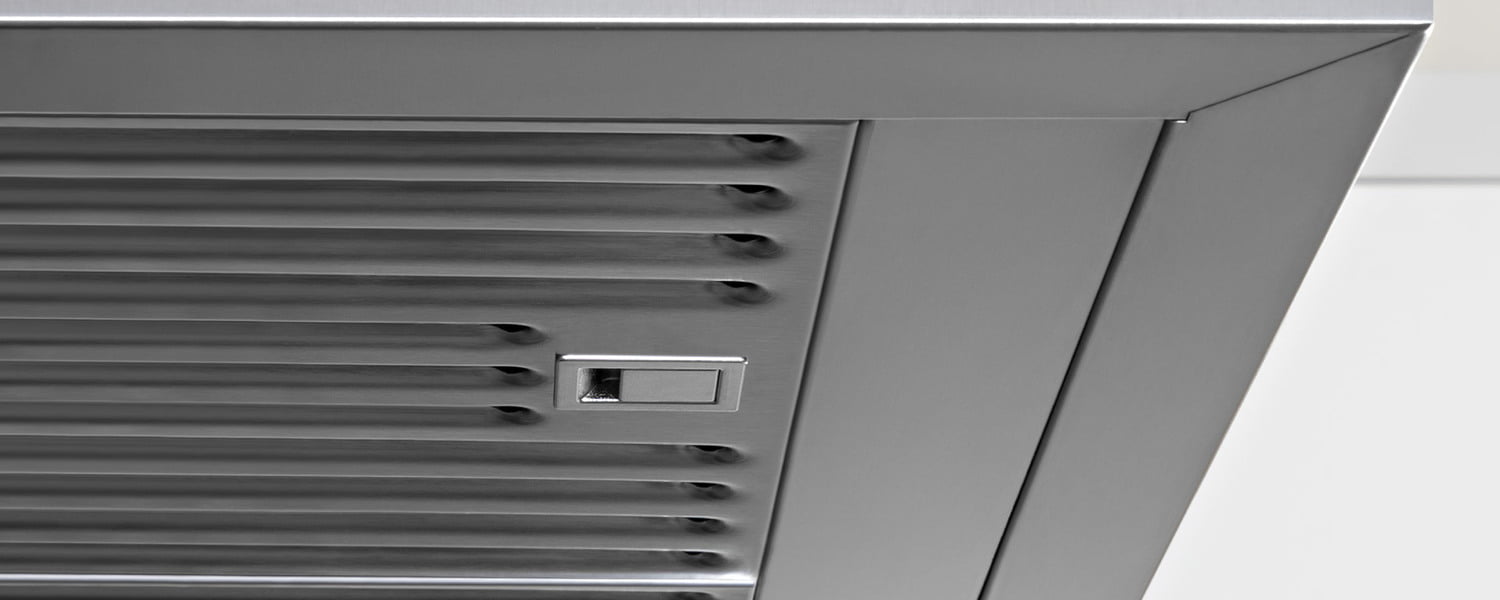 Bertazzoni K48CONX14 48-Inch Stainless Steel Wall Mount Range Hood - 600 CFM Powerful Ventilation for Kitchen | Perfect for Modern Home Cooking & Smoke Removal