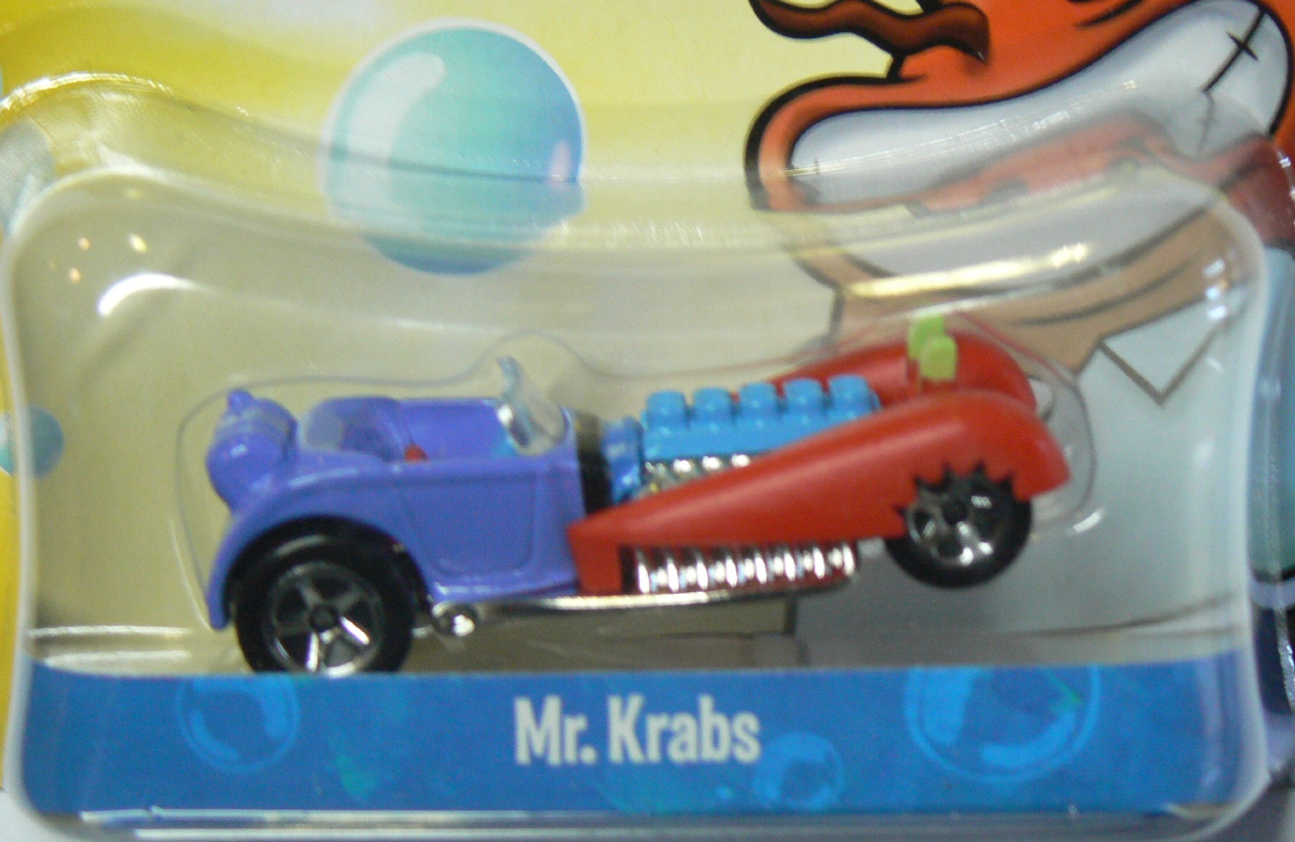 Hot Wheels Nickelodeon SpongeBob SquarePants Mr. Krabs Die-Cast Car Toy - Collectible Vehicle for Kids & Adults - Perfect for Playtime, Display & Gifts