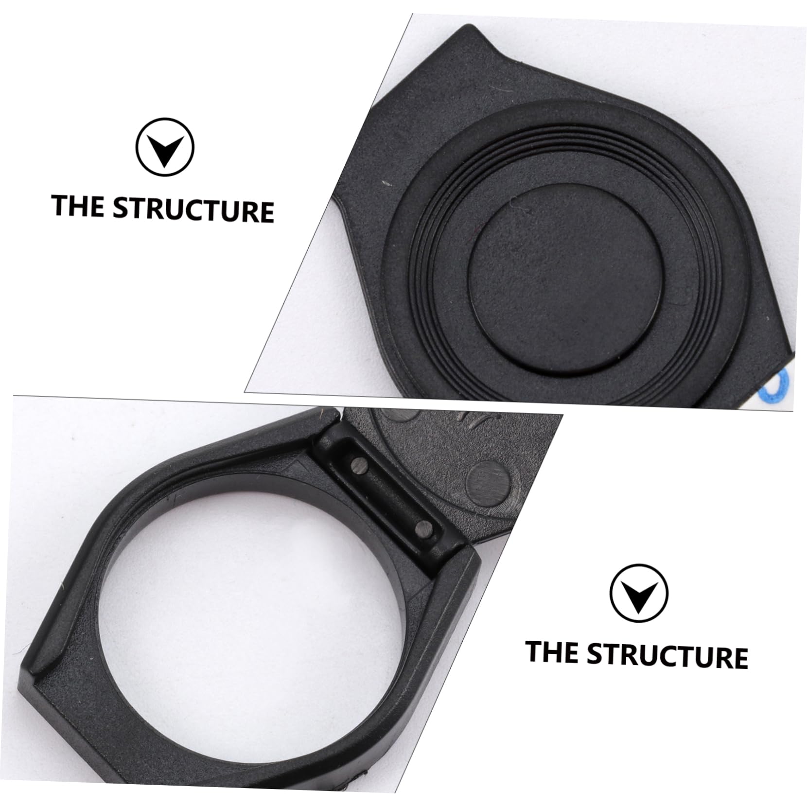 10pcs Webcam Cover Shutter - Privacy Protection for Laptop & Desktop Cameras - Anti-Spy Lens Cover for Zoom Meetings & Online Classes (Black)
