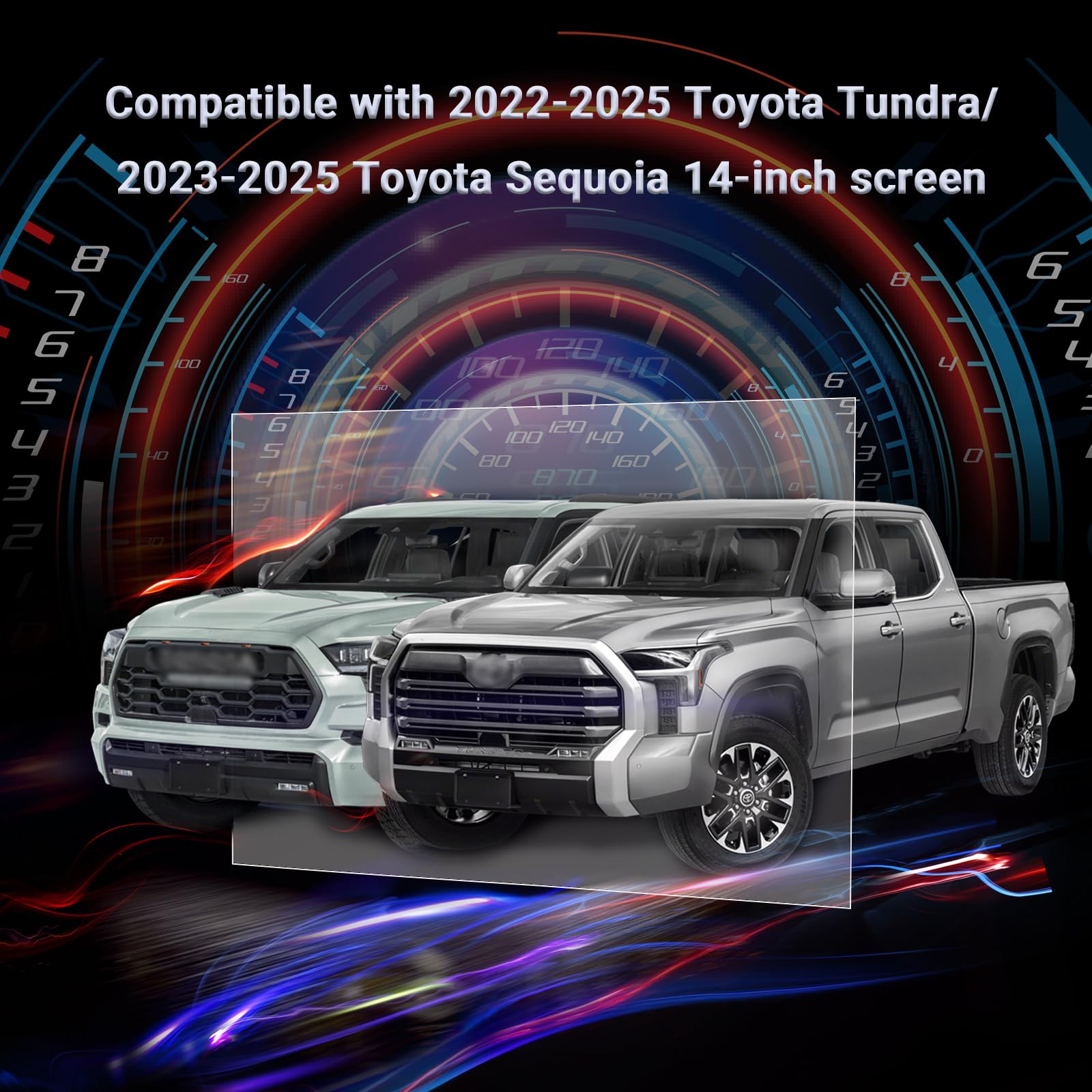 Premium Matte Screen Protector for 2022-2025 Toyota Tundra & 2023-2025 Toyota Sequoia 14