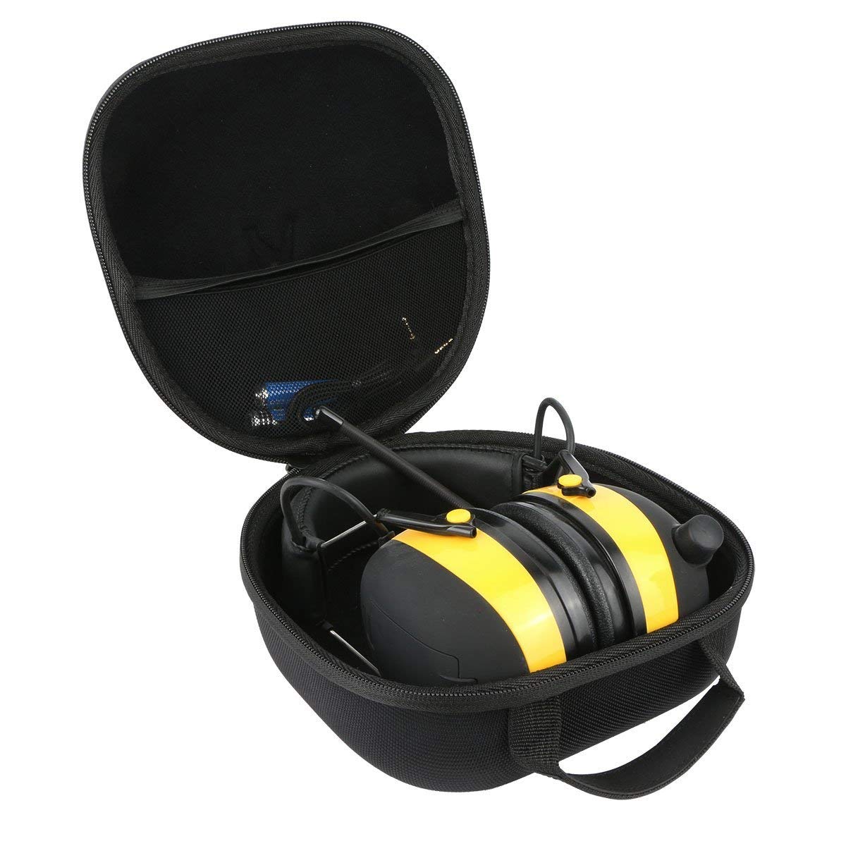 Alpine Muffy Kids Noise Cancelling Headphones Hard Carrying Case - Durable Protective Travel Storage for School, Airplane & Home Use