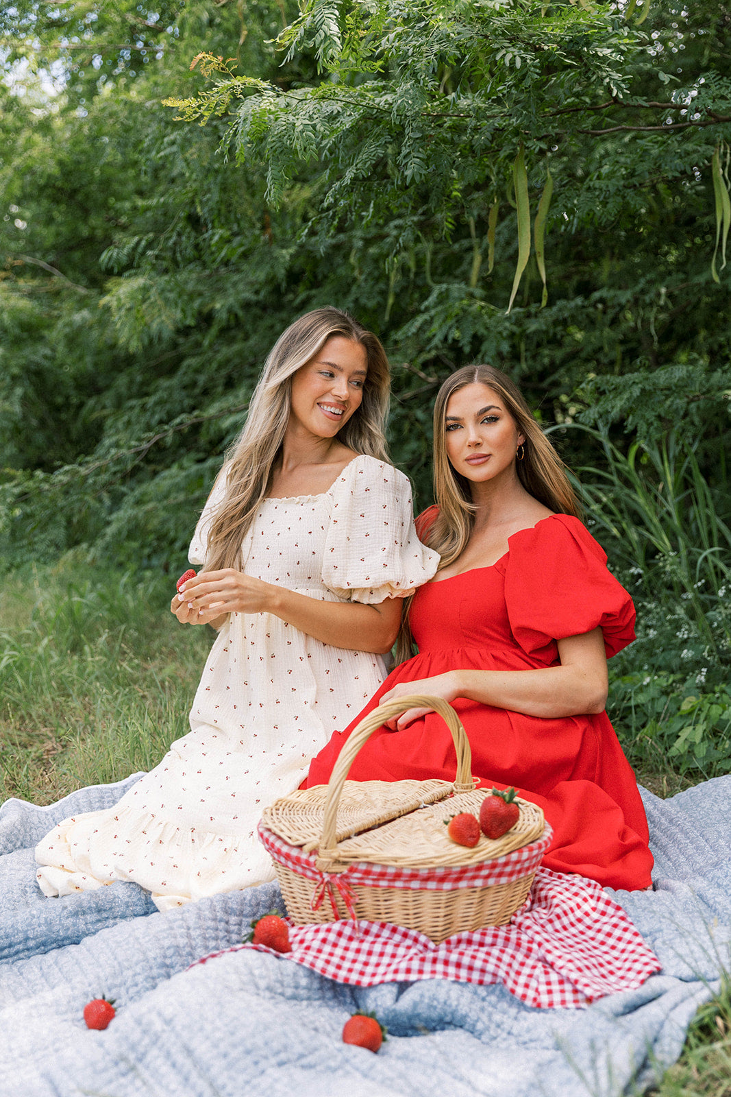 Livvy 100% Cotton Maxi Dress with Cherry Print - Flowy Summer Dress for Women, Beach Cover Up, Vacation Outfit, Casual Boho Chic Style