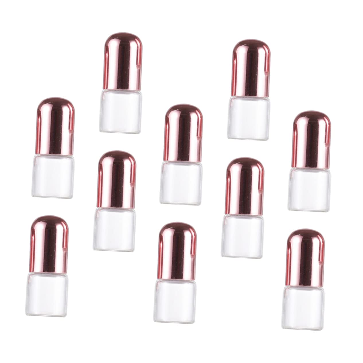2ml Essential Oil Bottles with Roller Ball - Portable Travel Size Refillable Containers for Aromatherapy, Perfume & Cologne | Perfect for DIY Blends, Toiletries & On-the-Go Use