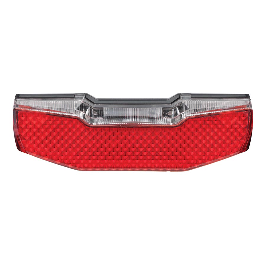 AXA Blueline 80mm Dynamo Bike Light - Rear Bicycle Tail Light for Night Cycling Safety, Waterproof Black LED Light for Road & Mountain Bikes | Perfect for Commuting, Urban Riding & Nighttime Adventures