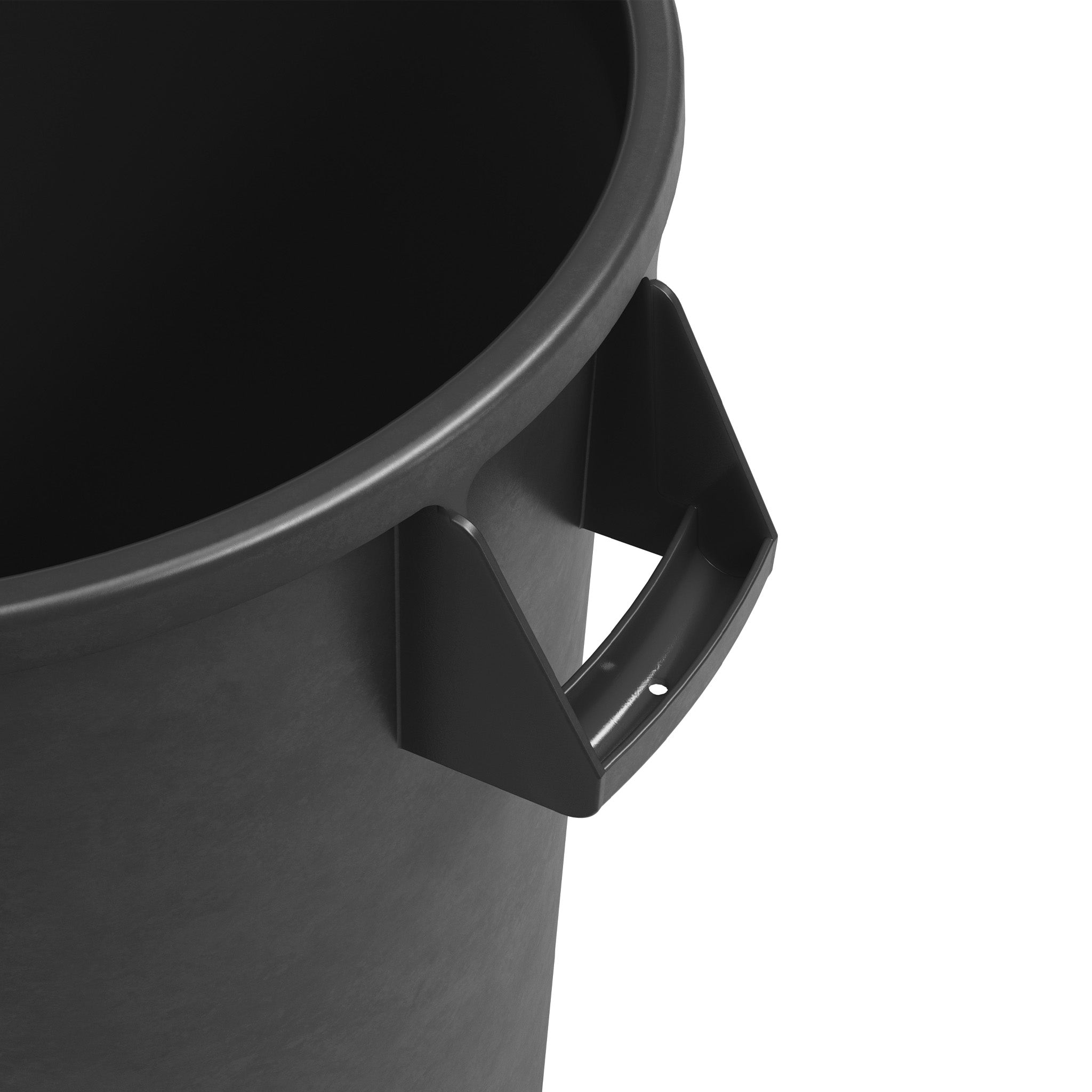 44 Gallon Color Coded Trash Can with Lid - Heavy Duty Waste Bin for Home, Office, Kitchen, Garage & Outdoor Use