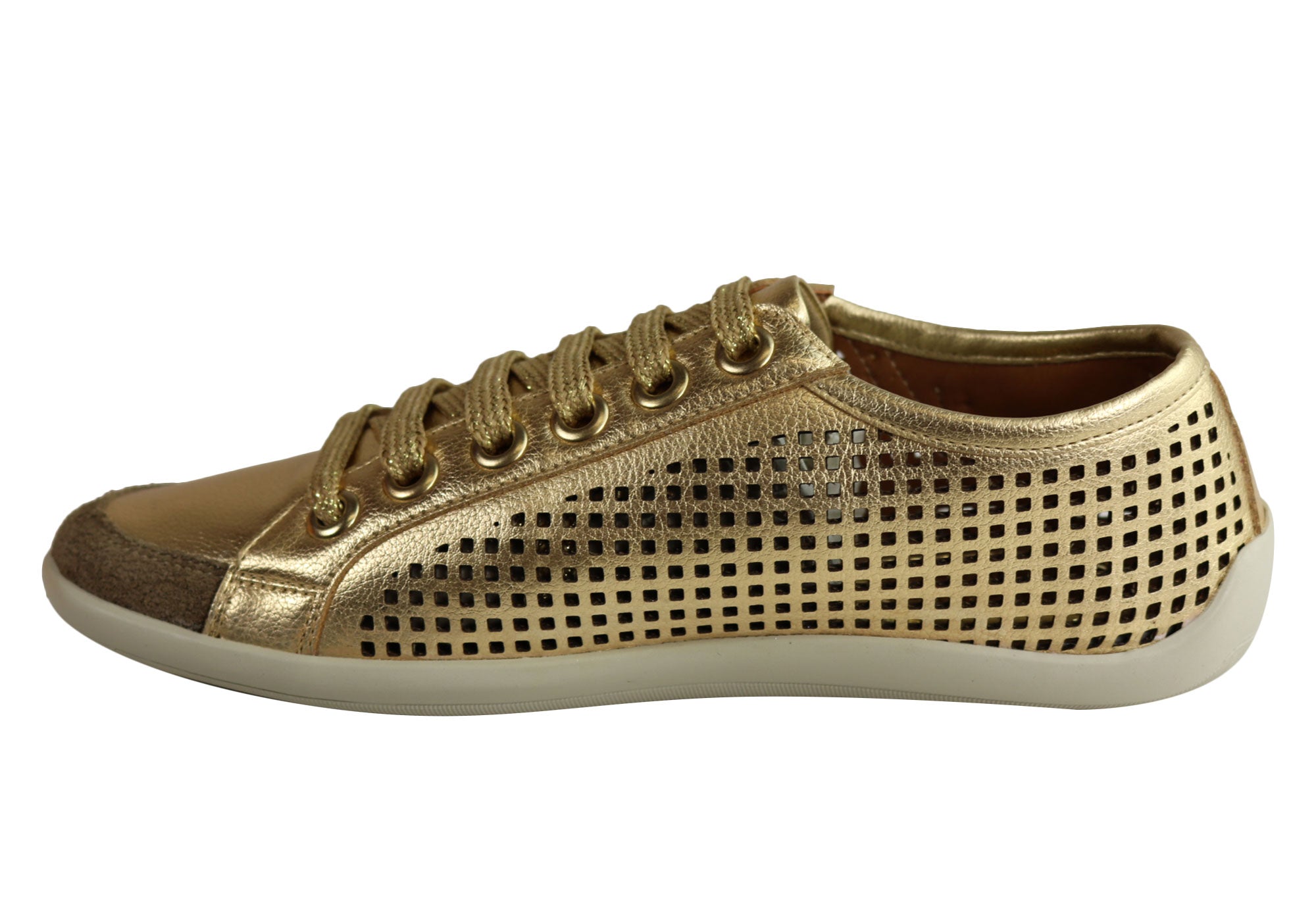 Orcade Jemma Women's Comfortable Lace-Up Casual Shoes - Breathable Walking Shoes Made in Brazil - Perfect for Work, Travel & Everyday Wear
