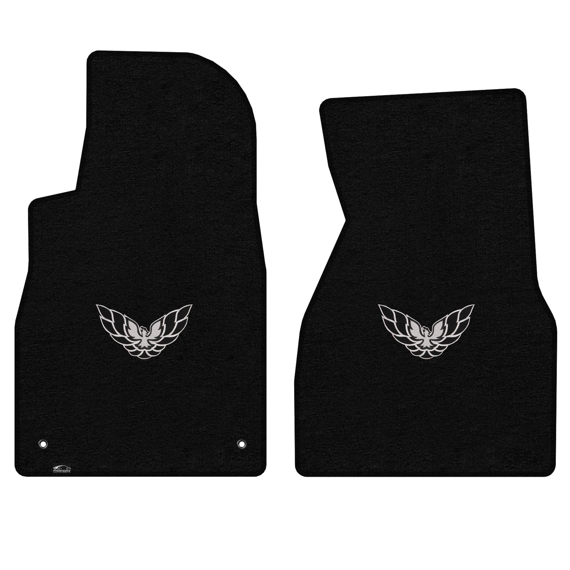 Premium Custom-Fit Carpeted Floor Mats for 1993-2002 Pontiac Firebird/Trans Am - Black Front Car Mats | Luxury Car Interior Accessories for Comfort & Protection