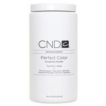 CND Perfect Color Powder - Pure Pink Sheer 32 oz Nail Dip Powder for Salon & Home Manicure, Long-Lasting Gel Nail Polish Alternative for DIY Nail Art & Professional Nail Enhancements