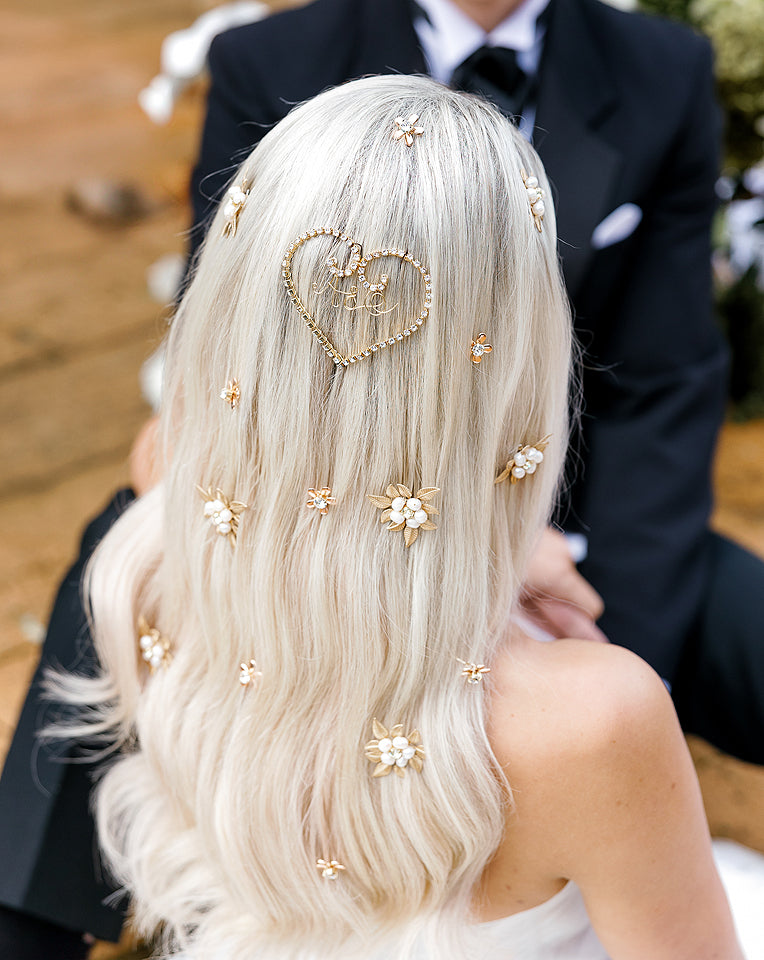 Elegant Bridal Hair Comb Set for Weddings - Create Your Own Love Story by Kezani | Perfect for Brides, Bridesmaids & Special Occasions