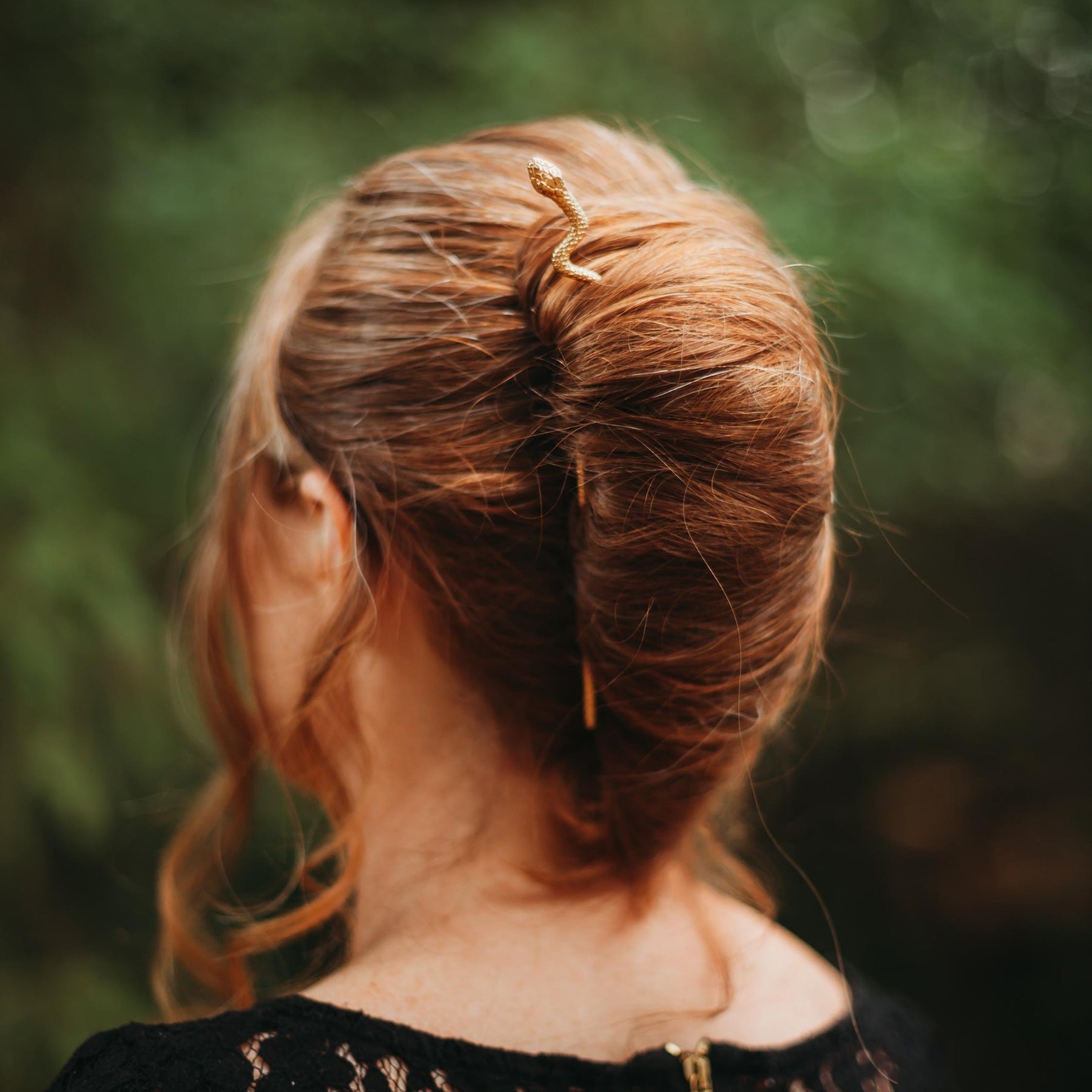 Eliott Gold Hair Clip - Elegant Hair Accessory for Women, Girls - Perfect for Parties, Weddings, and Everyday Styling