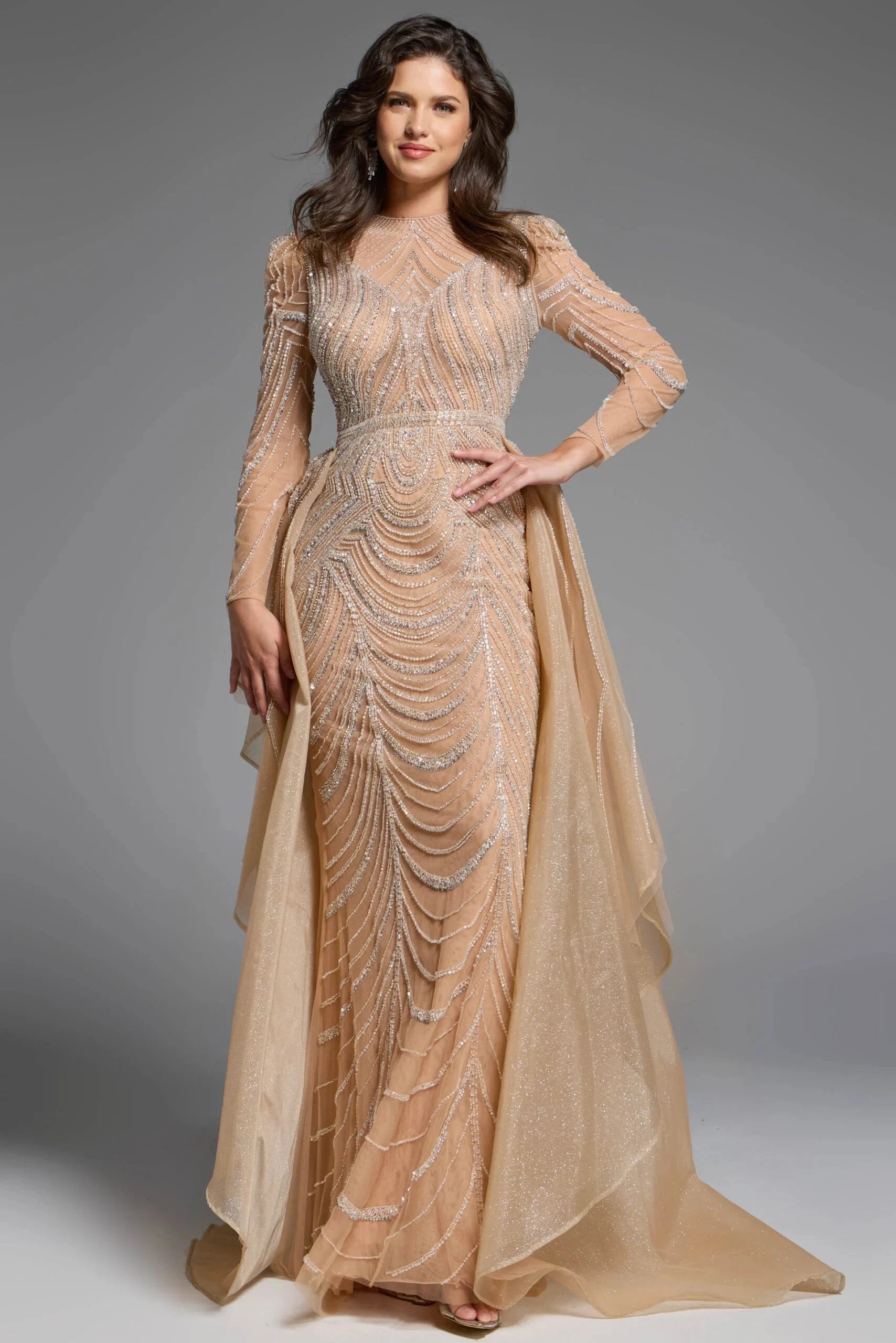 Jovani 44841 Elegant Evening Gown for Women - Formal Party, Prom, Wedding Guest Dress - Perfect for Special Occasions & Red Carpet Events