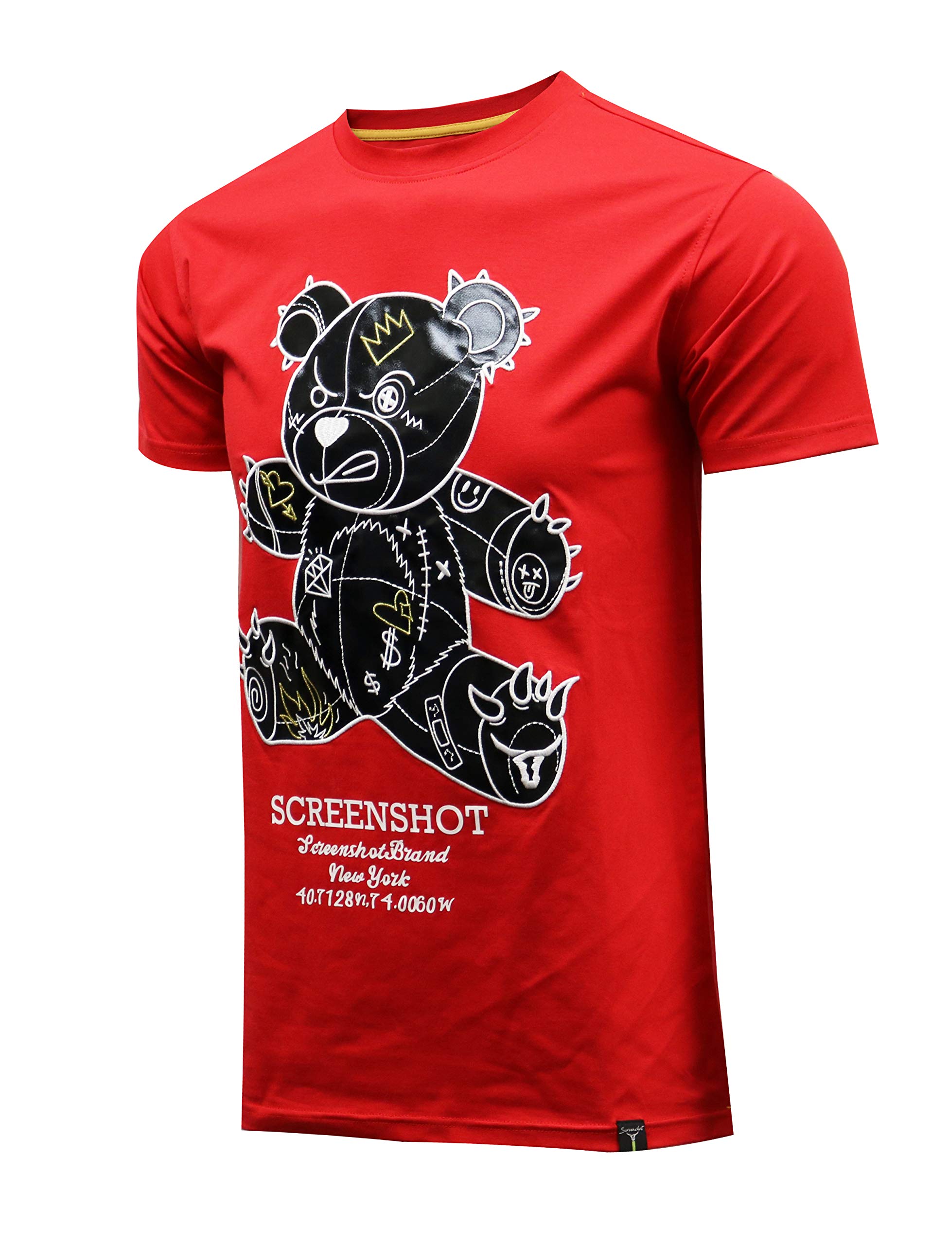 Premium Men's Hipster Hip-Hop Urban Streetwear T-Shirt with Trendy Animation Design - Perfect for Casual Wear, Street Style & Hip-Hop Fashion