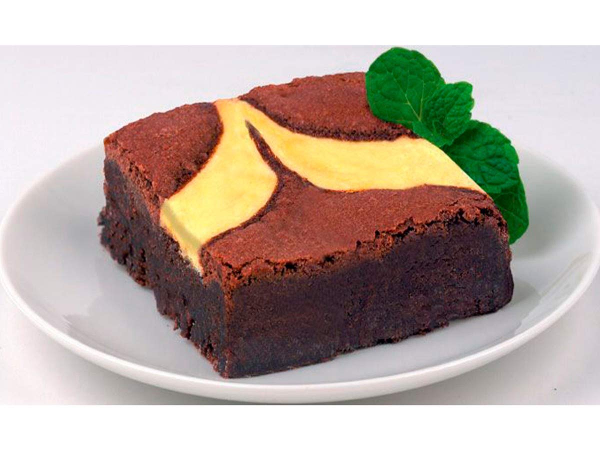 David's Cookies Uniced Cheesecake Brownie - 4 oz (Pack of 48) | Rich & Creamy Dessert for Parties, Gifts & Office Snacks