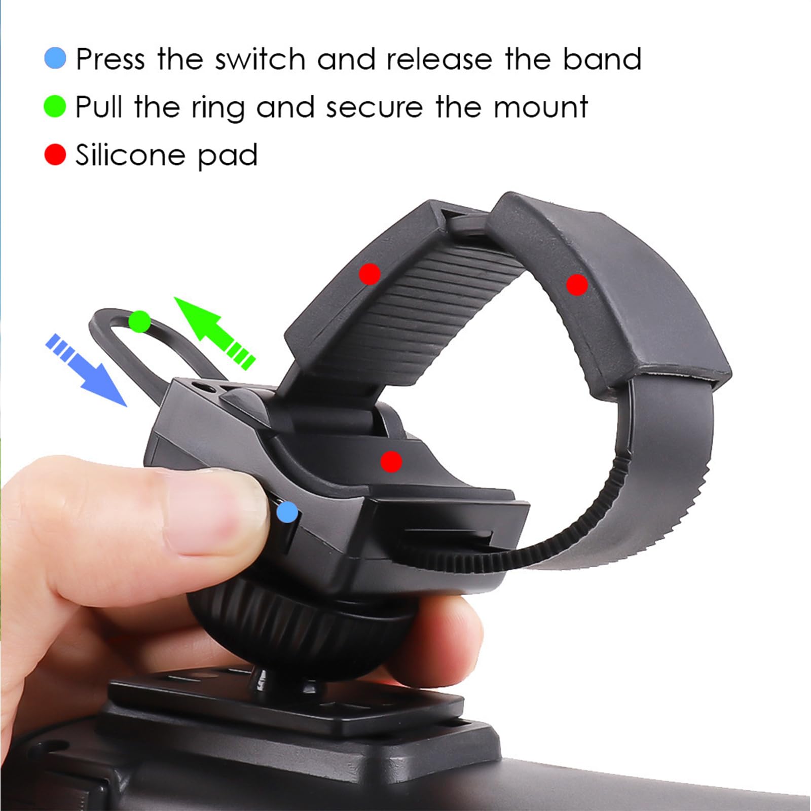 Universal Golf Cart Phone Mount Holder - Compatible with All Smartphones & Tablets | Secure Club Car Phone Holder for All Brand Golf Carts | Perfect for Golfing, Camping & Outdoor Adventures