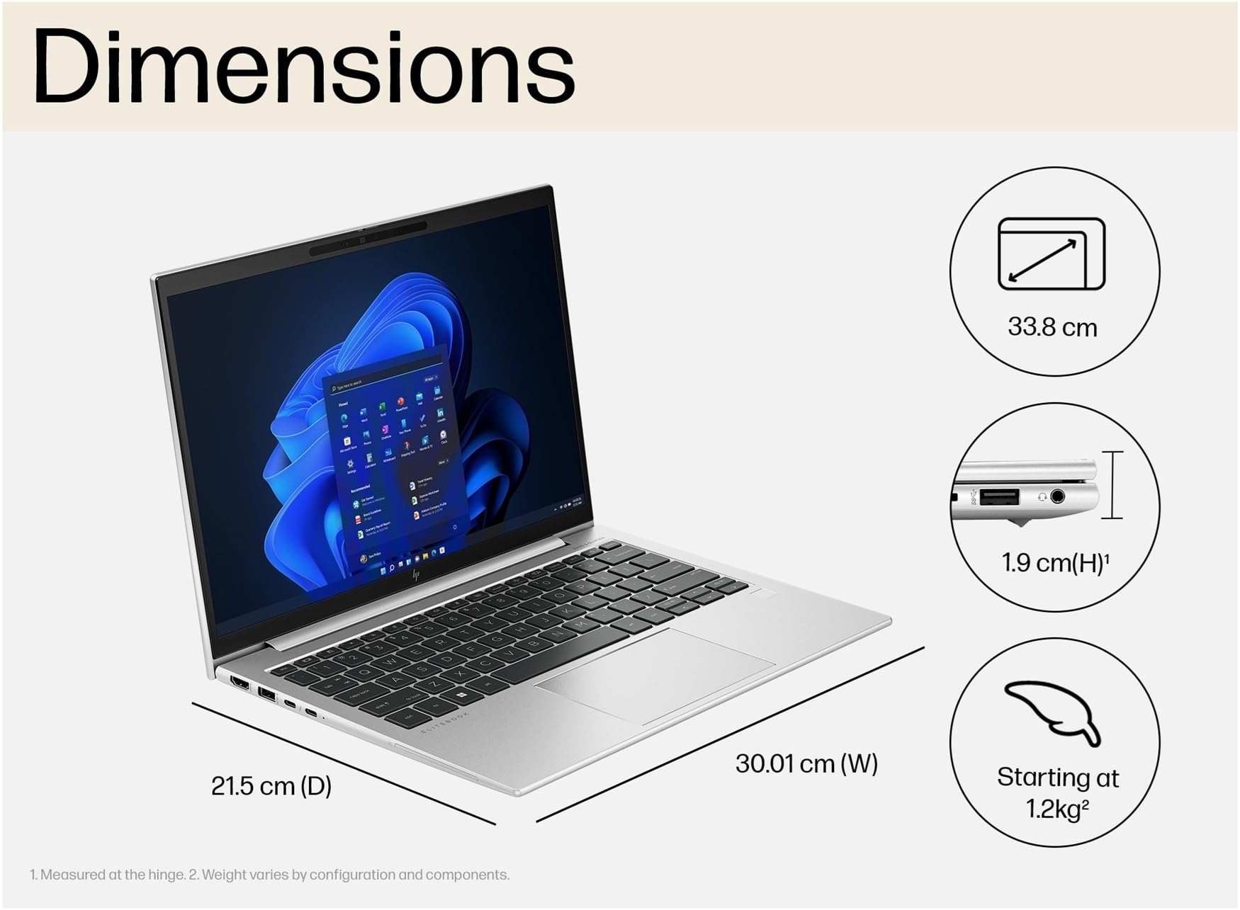 HP EliteBook 830 G10 Business Laptop - 13.3