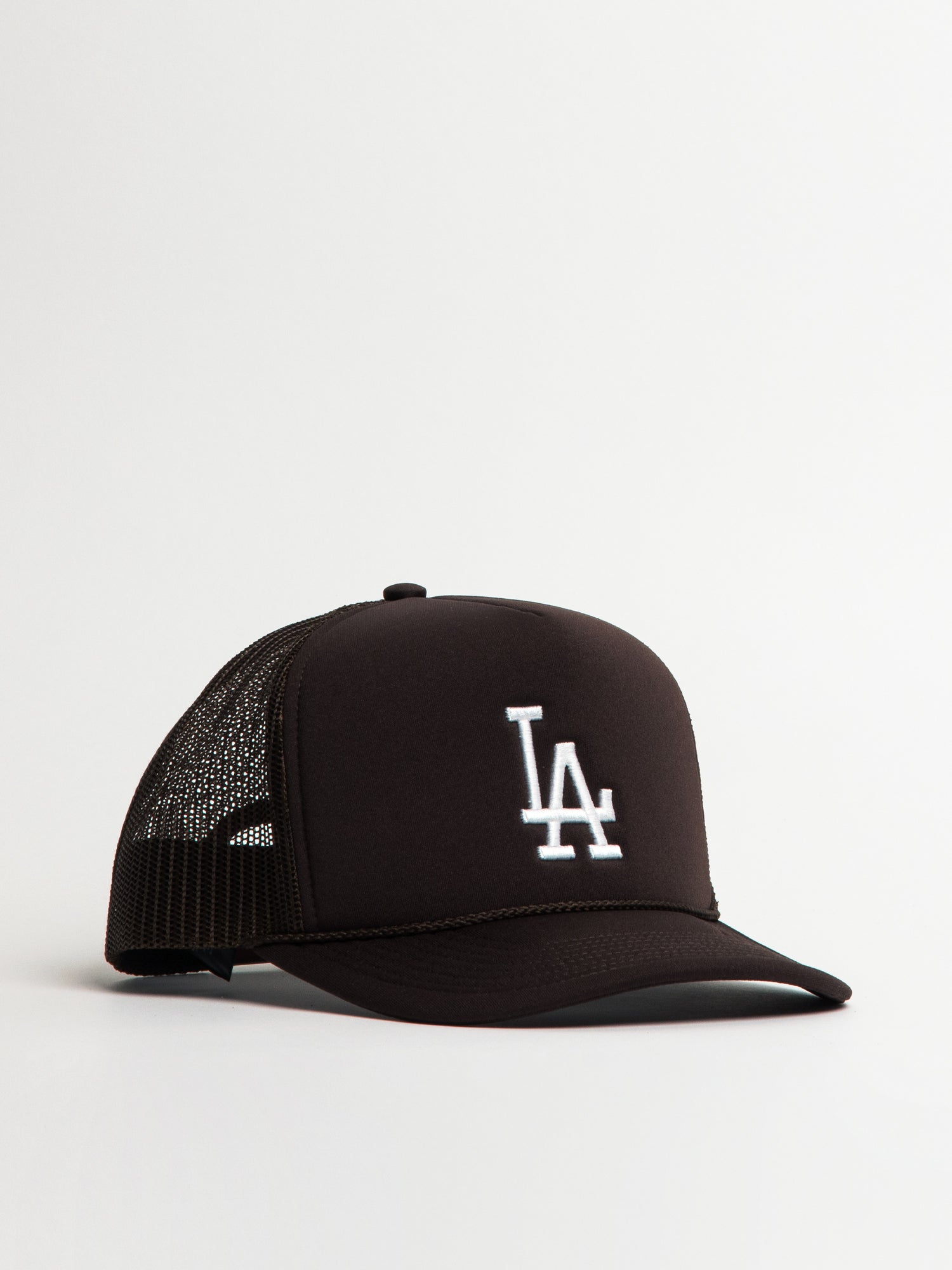 47 Brand MLB Los Angeles Dodgers Foam Front Trucker Hat - Adjustable Snapback for Baseball Fans, Outdoor Sports & Casual Wear