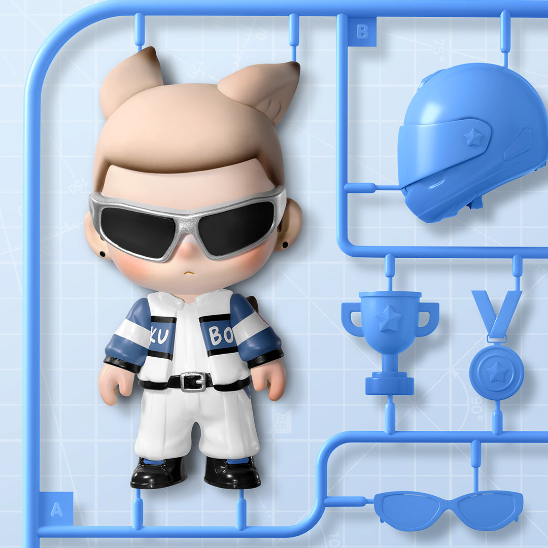 POP MART KUBO 24/7 YOU Series Blind Box Collectible Toy Figure - Cute Anime Character for Home Decor, Office Display & Gift Collection