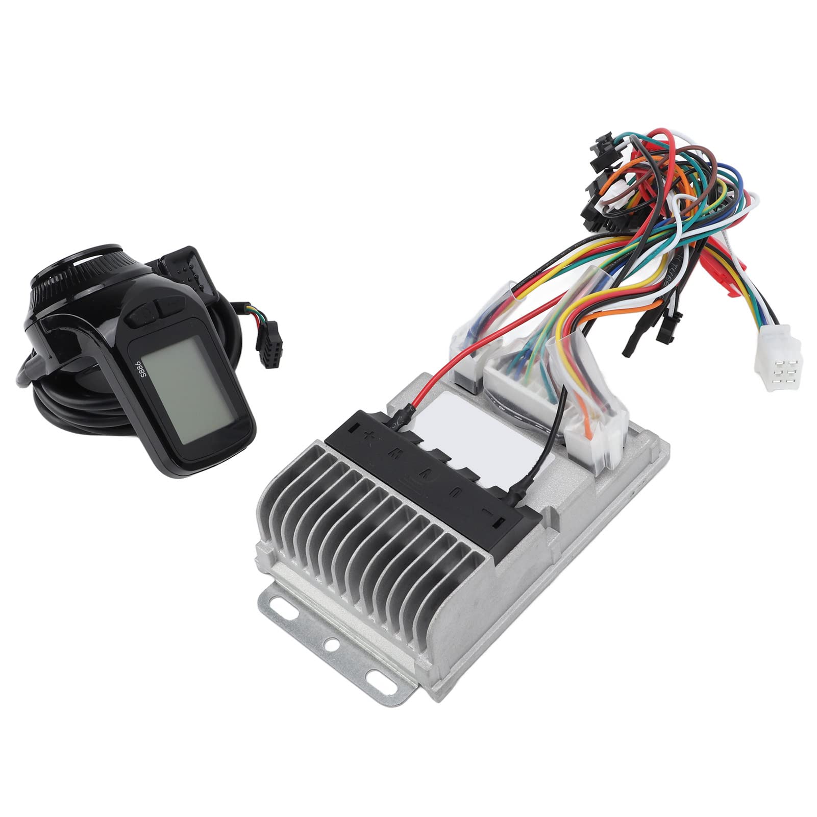 Brushless Motor Controller Kit for Electric Bike - LCD Panel & Heat Dissipation