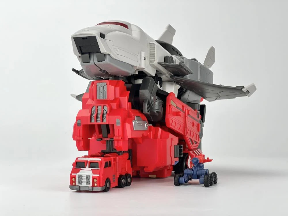 Fans Hobby Master Builder MB-22 Sky Flame Transformers Action Figure - Collectible Robot Toy for Display & Play - Perfect for Gifts, Collections & Battle Scenes