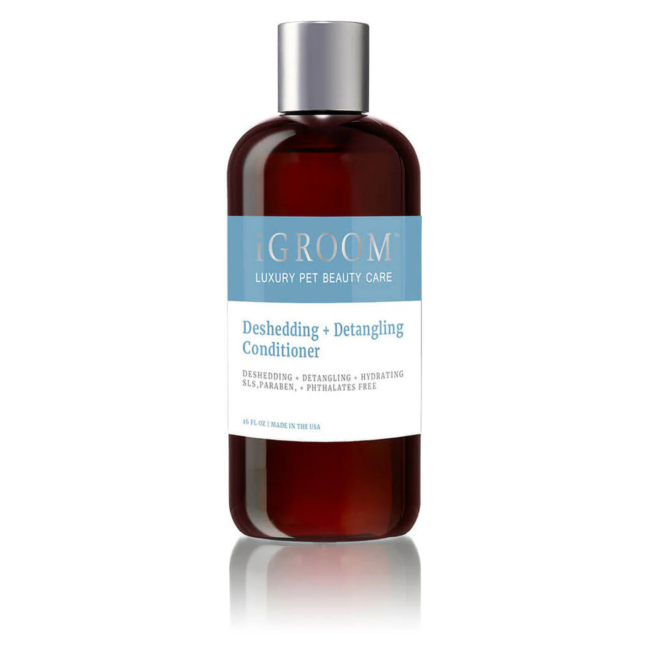 iGROOM Deshedding & Detangling Dog Conditioner for Shedding Control & Smooth Coat - 2 Sizes (8oz & 16oz) - Perfect for Grooming, Bath Time & Reducing Pet Hair at Home
