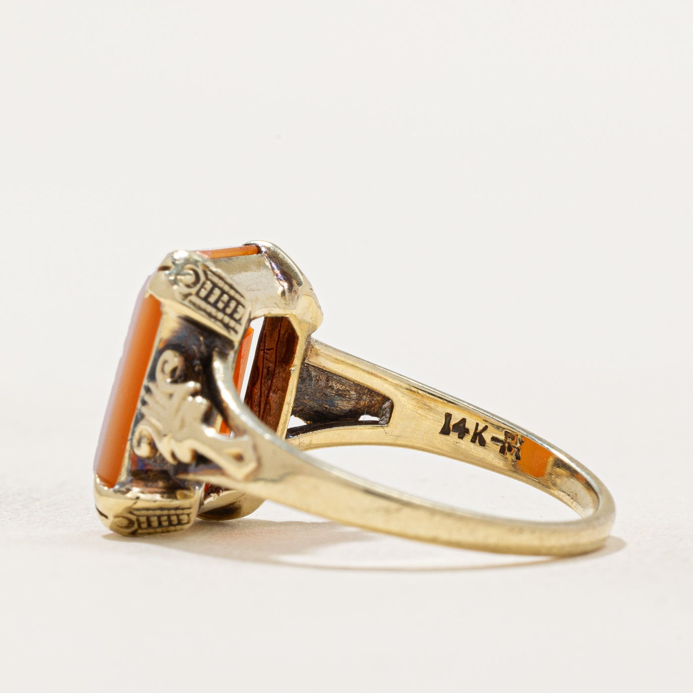14K Yellow Gold Onyx Ring for Women - 3.00ct Oval Cut Black Onyx Gemstone, Size 6, Dainty & Elegant Jewelry Gift for Birthday, Anniversary, Valentine's Day | Perfect for Evening Parties, Weddings & Special Occasions