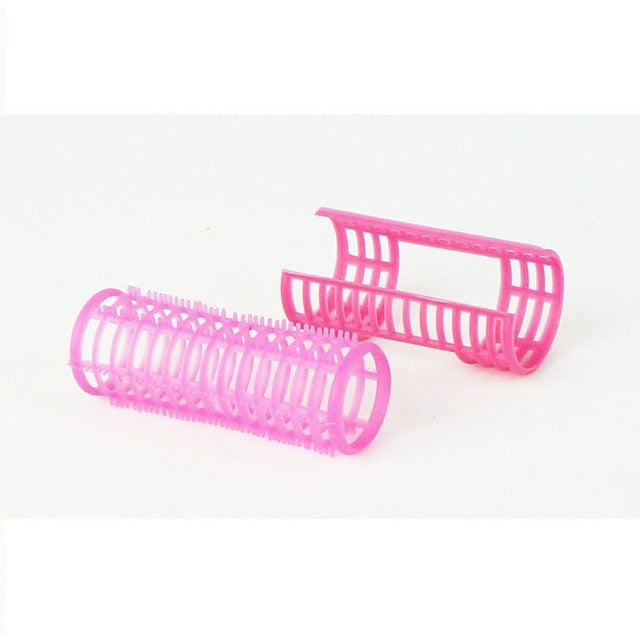 Plastic Setting Rollers for Hair Styling - Professional Salon Tools for Smooth & Shiny Hair at Home or Salon