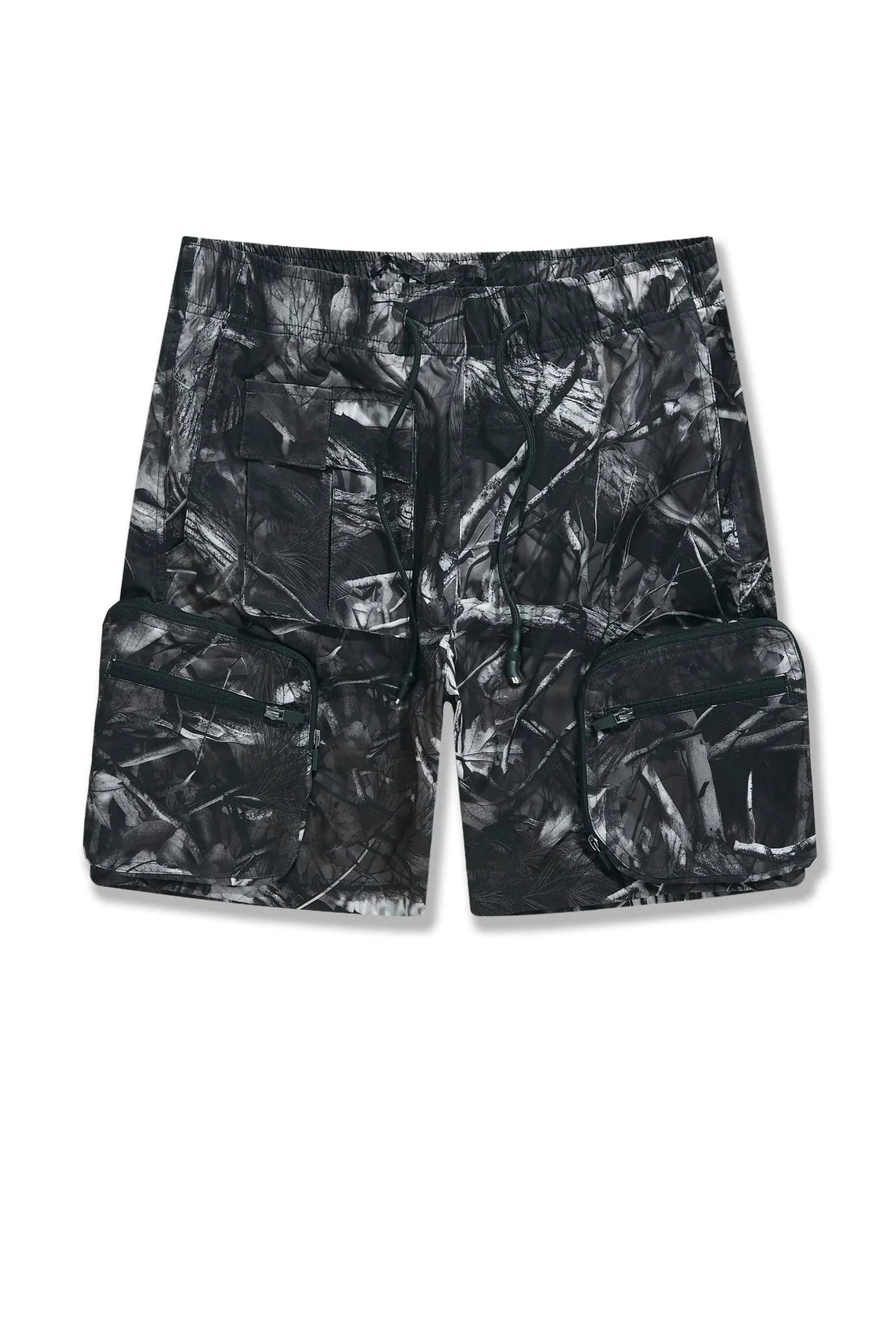 Altitude Cargo Shorts for Men - RealTree Camo Black - Durable Outdoor Hiking & Fishing Shorts with Multiple Pockets