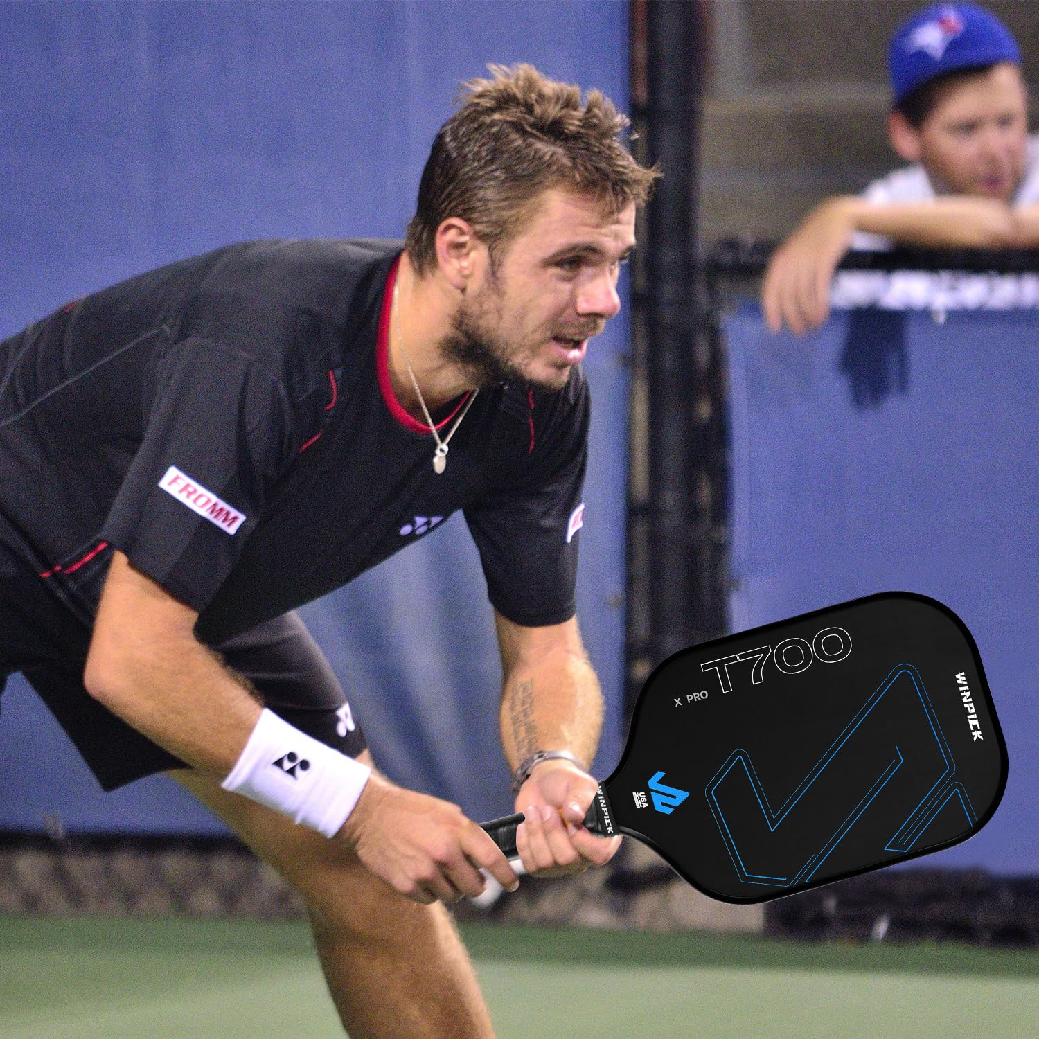 Premium T700 Raw Carbon Fiber Pickleball Paddle - USAPA Approved Thermoformed Racket with 16mm Polypropylene Honeycomb Core for Enhanced Control & Power | Non-Slip Grip | Ideal for Competitive Play & Recreational Games