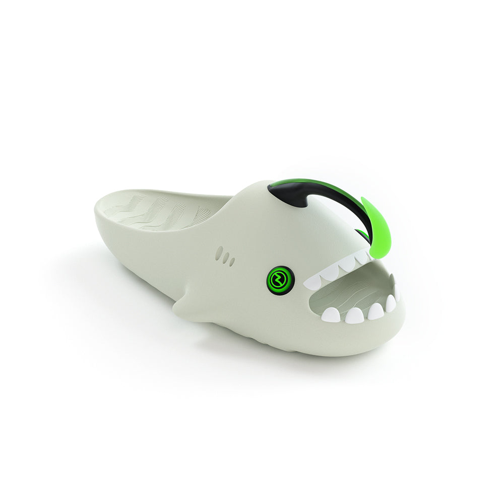 Sharkicks Pro Anglerfish LED Light Up Sneakers - Glow in The Dark Running Shoes for Men & Women - Perfect for Night Jogging, Raves, and Parties